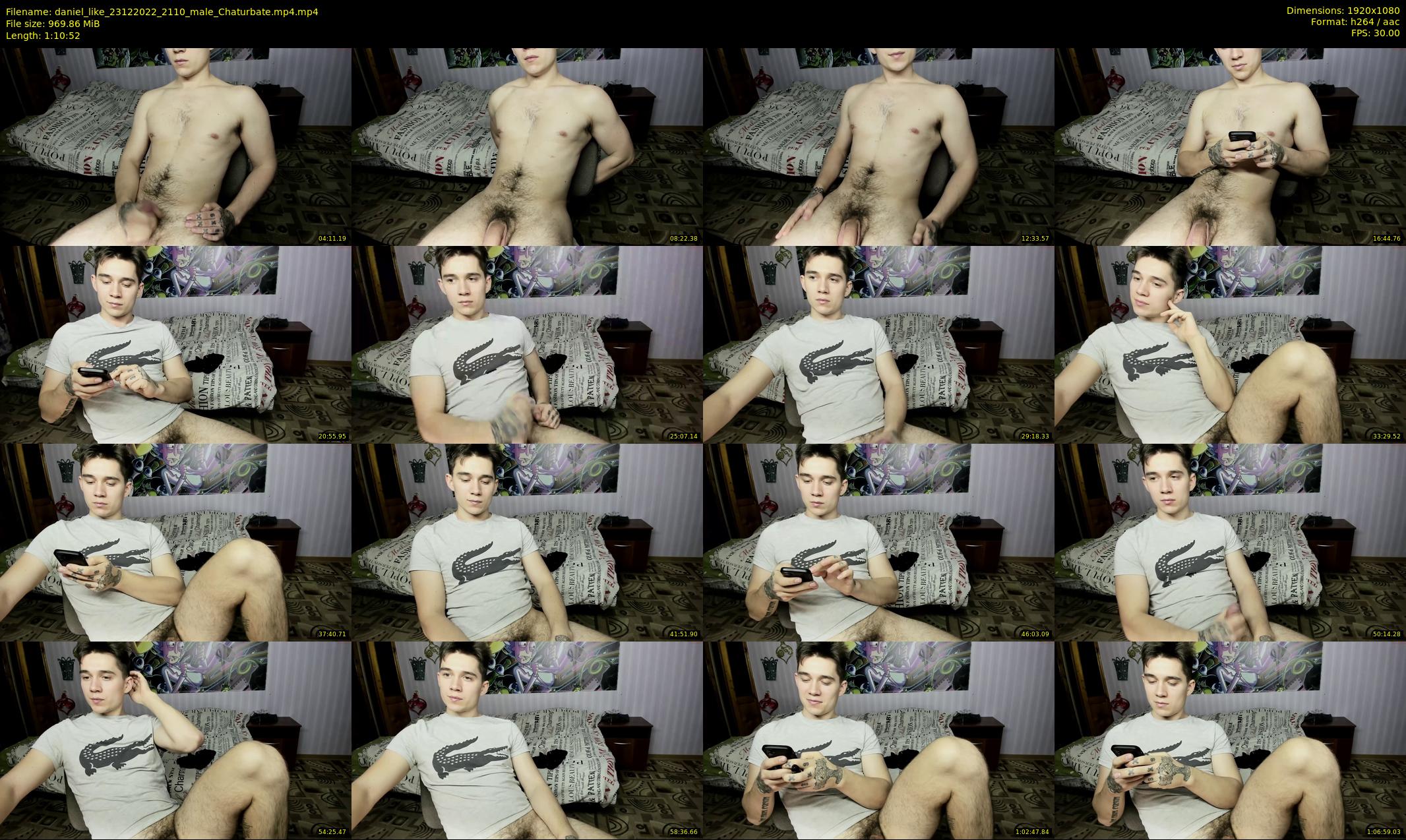 daniel_like — 71 minute Chaturbate male cam show recording, 1080p, Dec 23, 2022