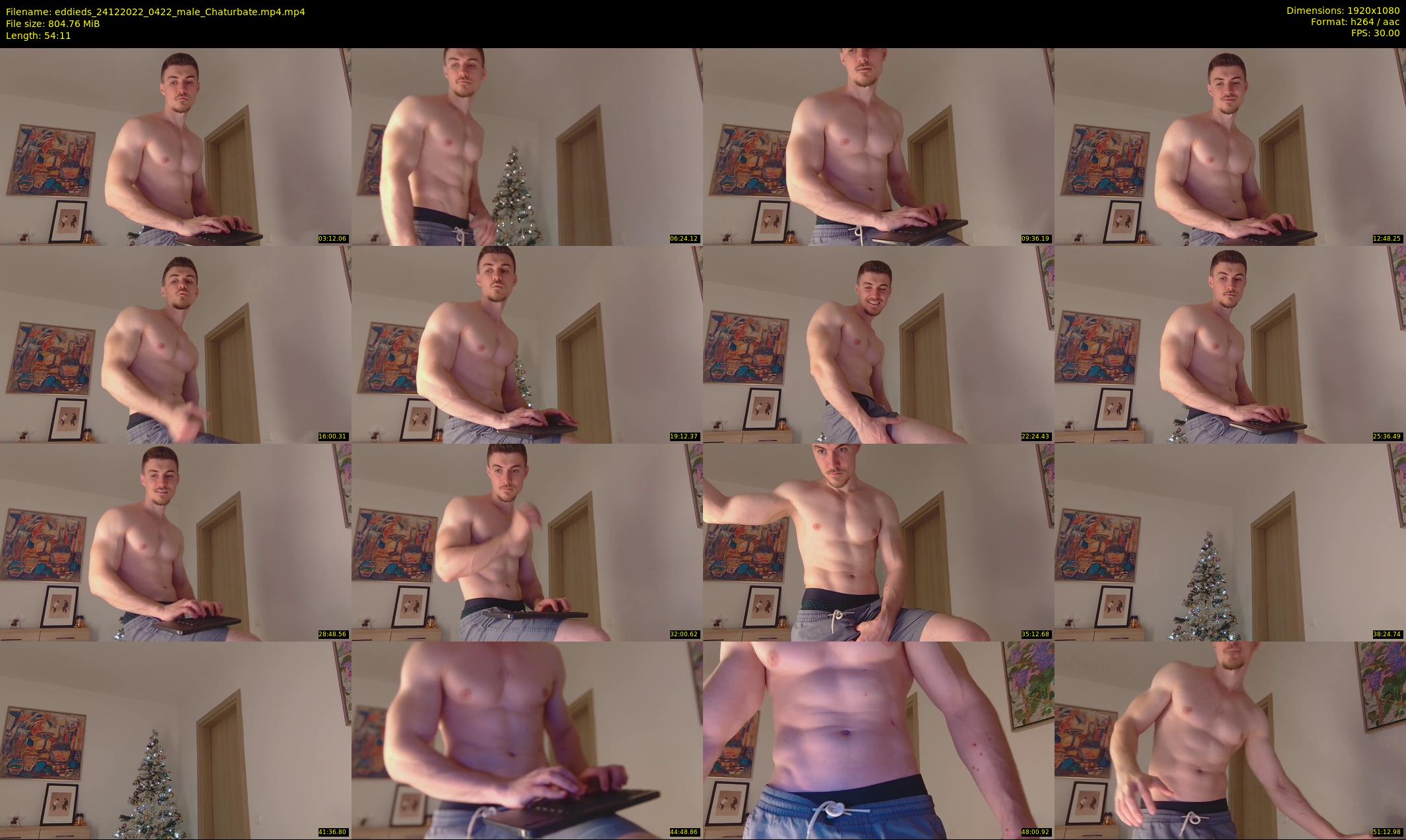 eddieds — 55 minute Chaturbate male cam show recording, 1080p, Dec 24, 2022