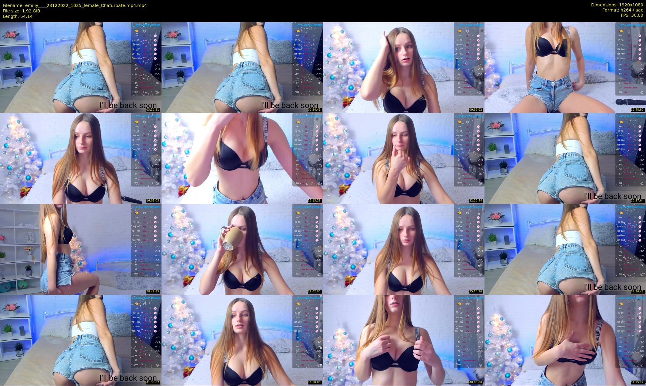 emilly___ — 55 minute Chaturbate female cam show recording, 1080p, Dec 23, 2022