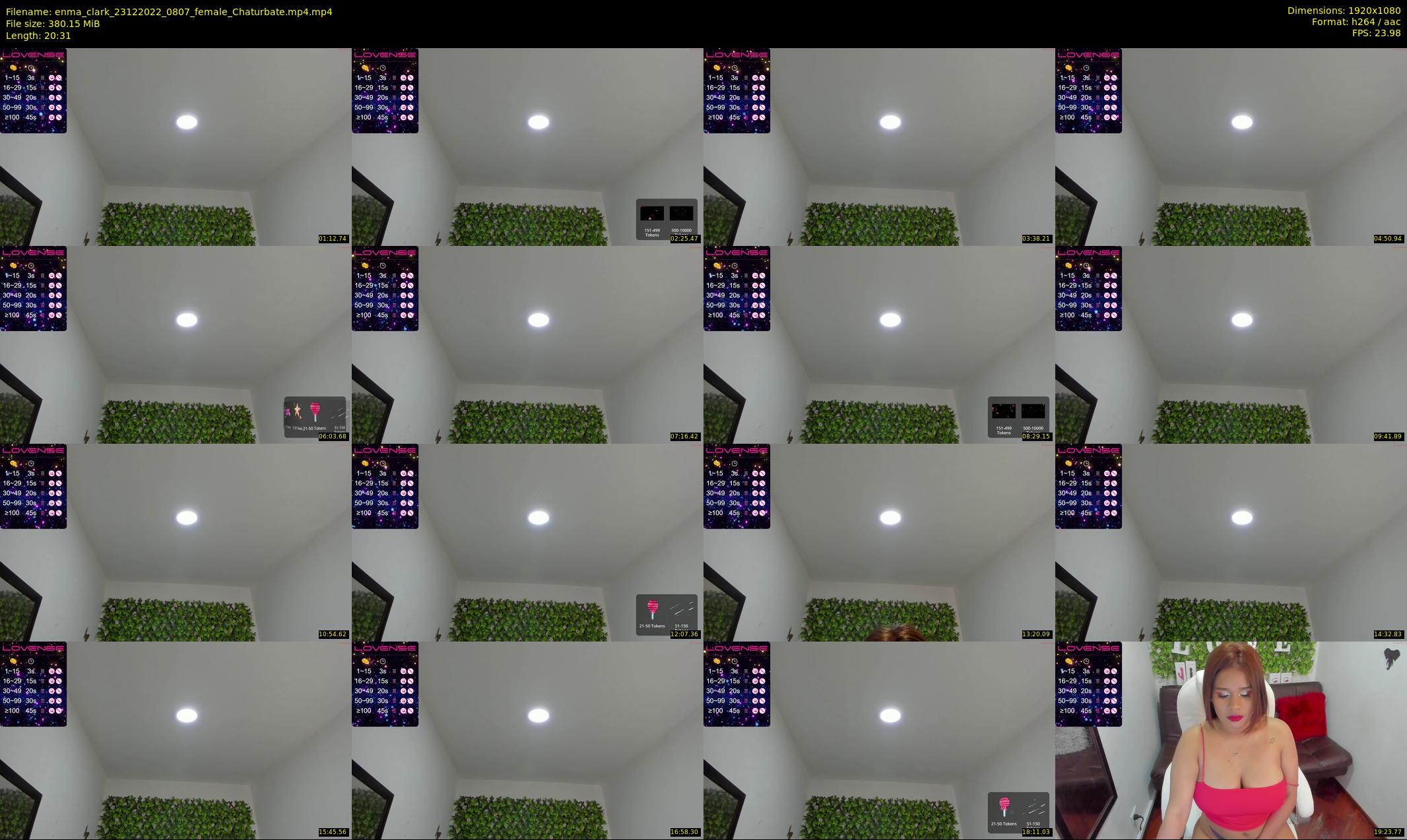 enma_clark — 21 minute Chaturbate female cam show recording, 1080p, Dec 23, 2022