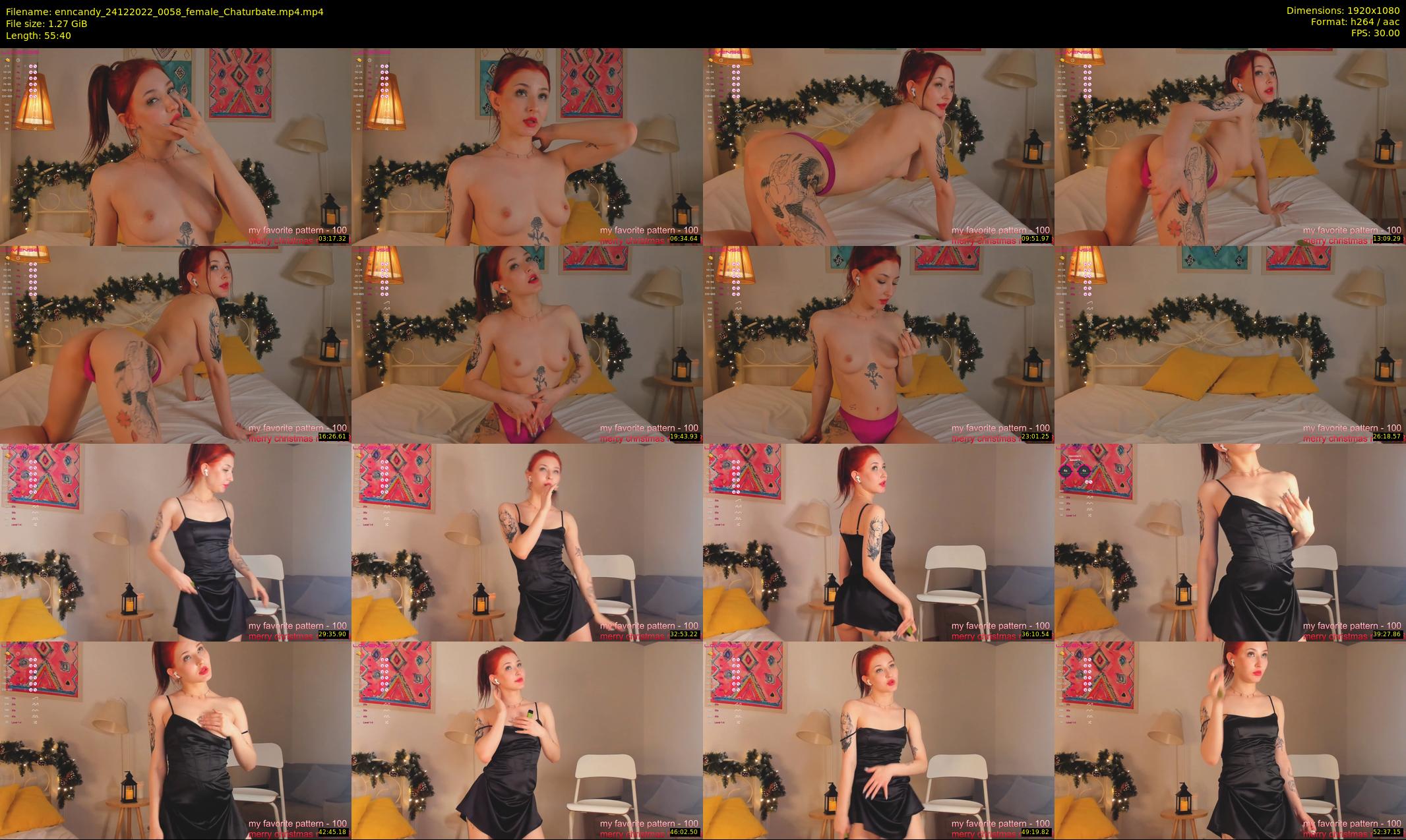 enncandy — 56 minute Chaturbate female cam show recording, 1080p, Dec 24, 2022