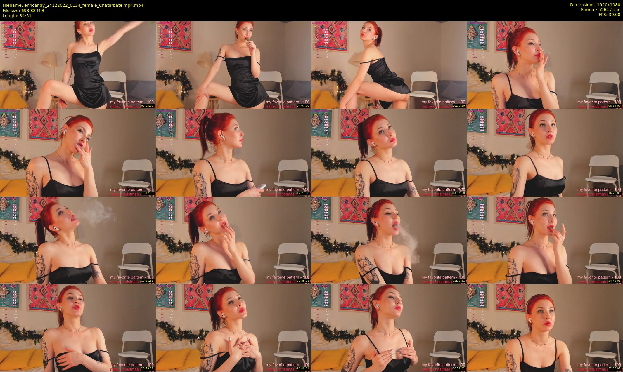 enncandy — 35 minute Chaturbate female cam show recording, 1080p, Dec 24, 2022