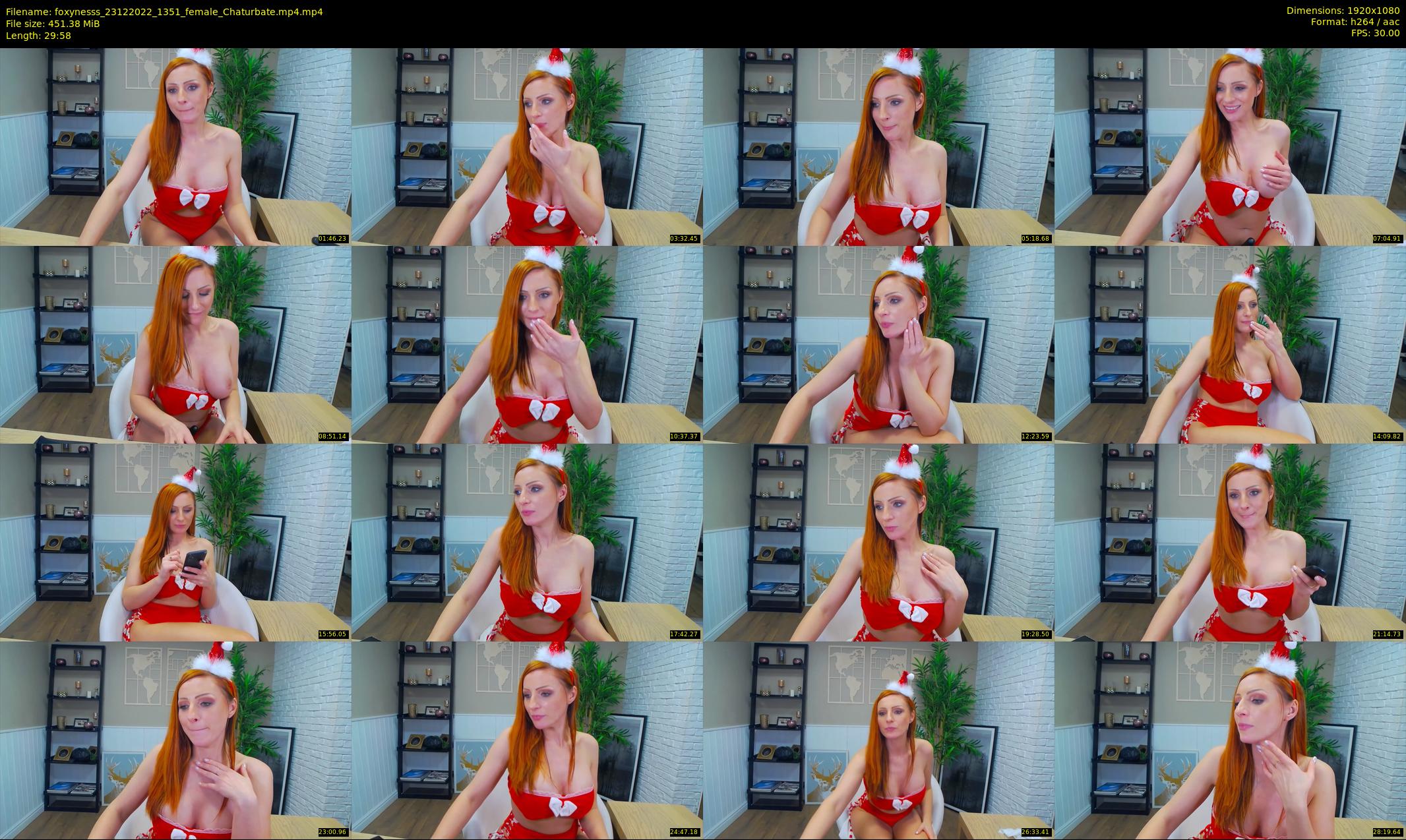 foxynesss — 30 minute Chaturbate female cam show recording, 1080p, Dec 23, 2022