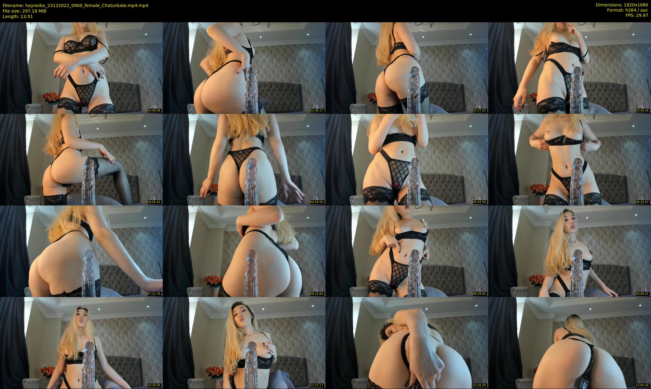hayneiko — 14 minute Chaturbate female cam show recording, 1080p, Dec 23, 2022