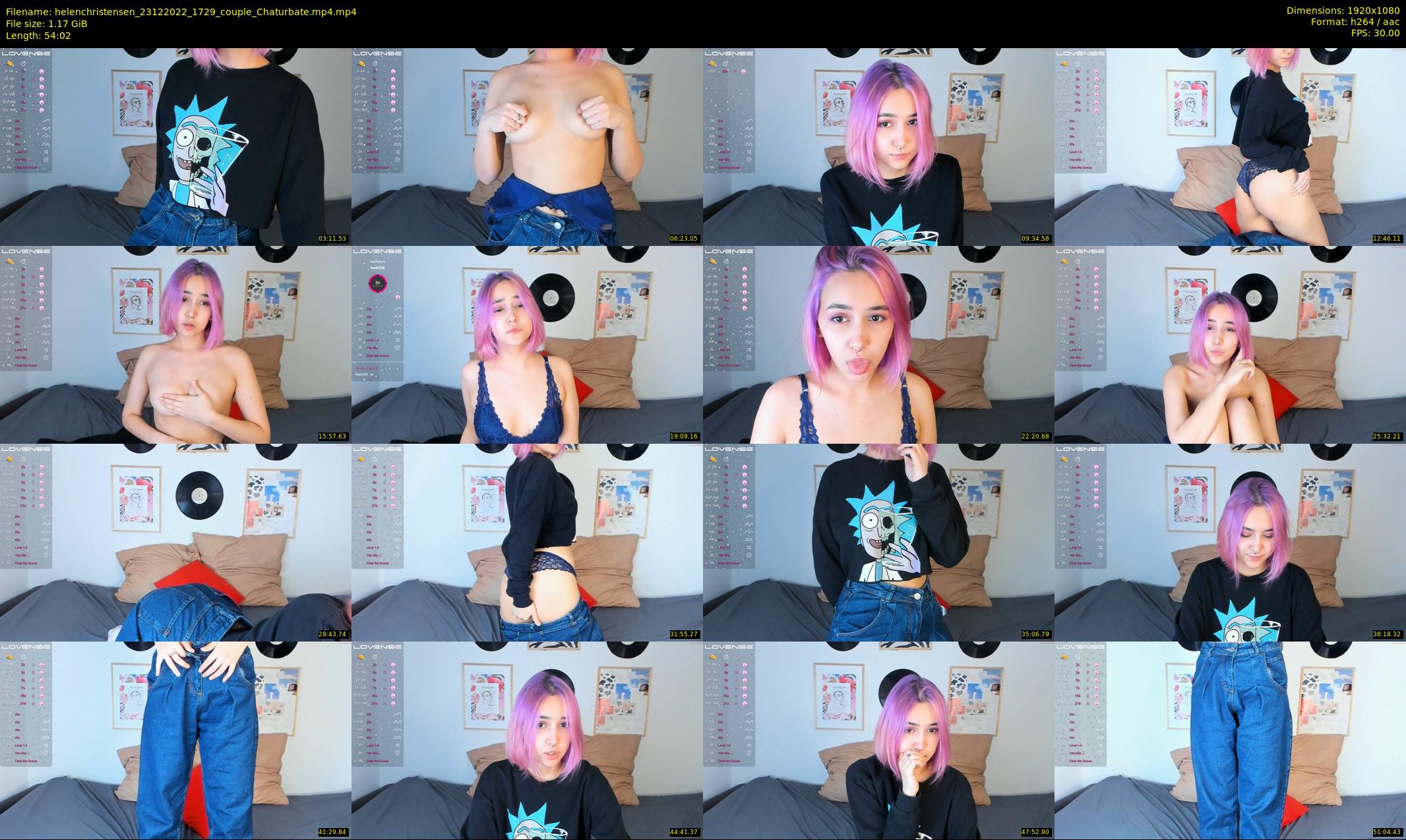 helenchristensen — 55 minute Chaturbate female cam show recording, 1080p, Dec 23, 2022