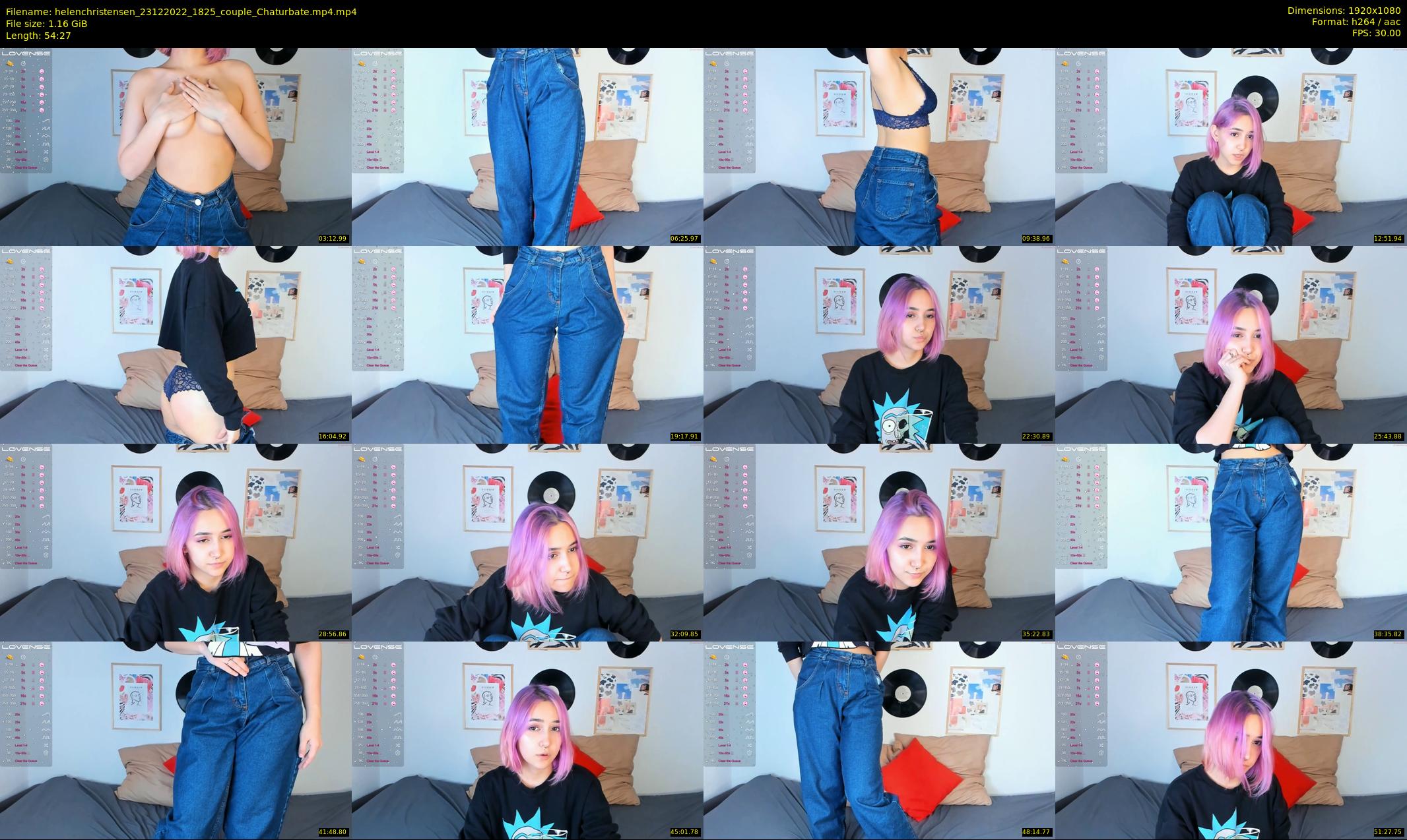 helenchristensen — 55 minute Chaturbate female cam show recording, 1080p, Dec 23, 2022