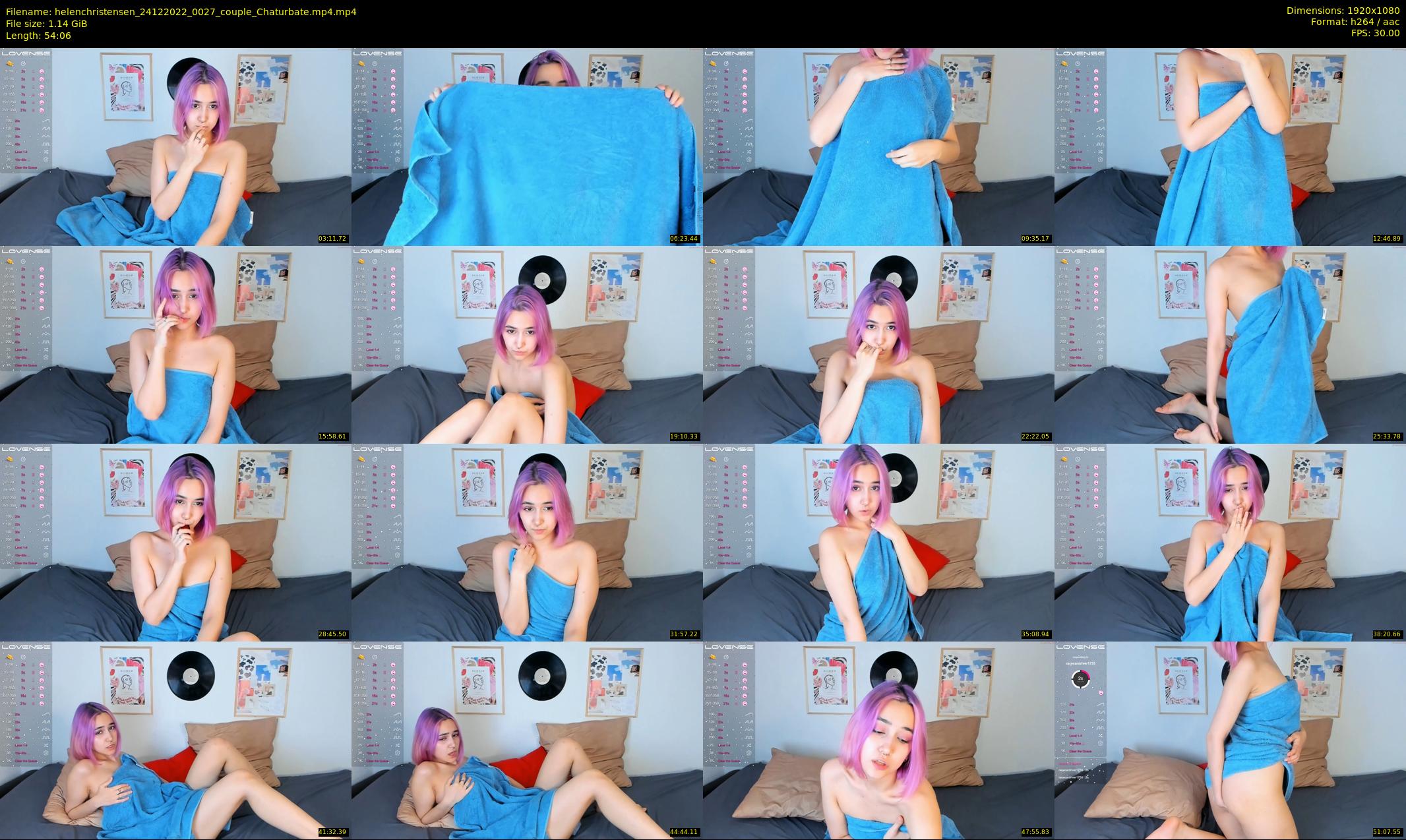 helenchristensen — 55 minute Chaturbate female cam show recording, 1080p, Dec 24, 2022