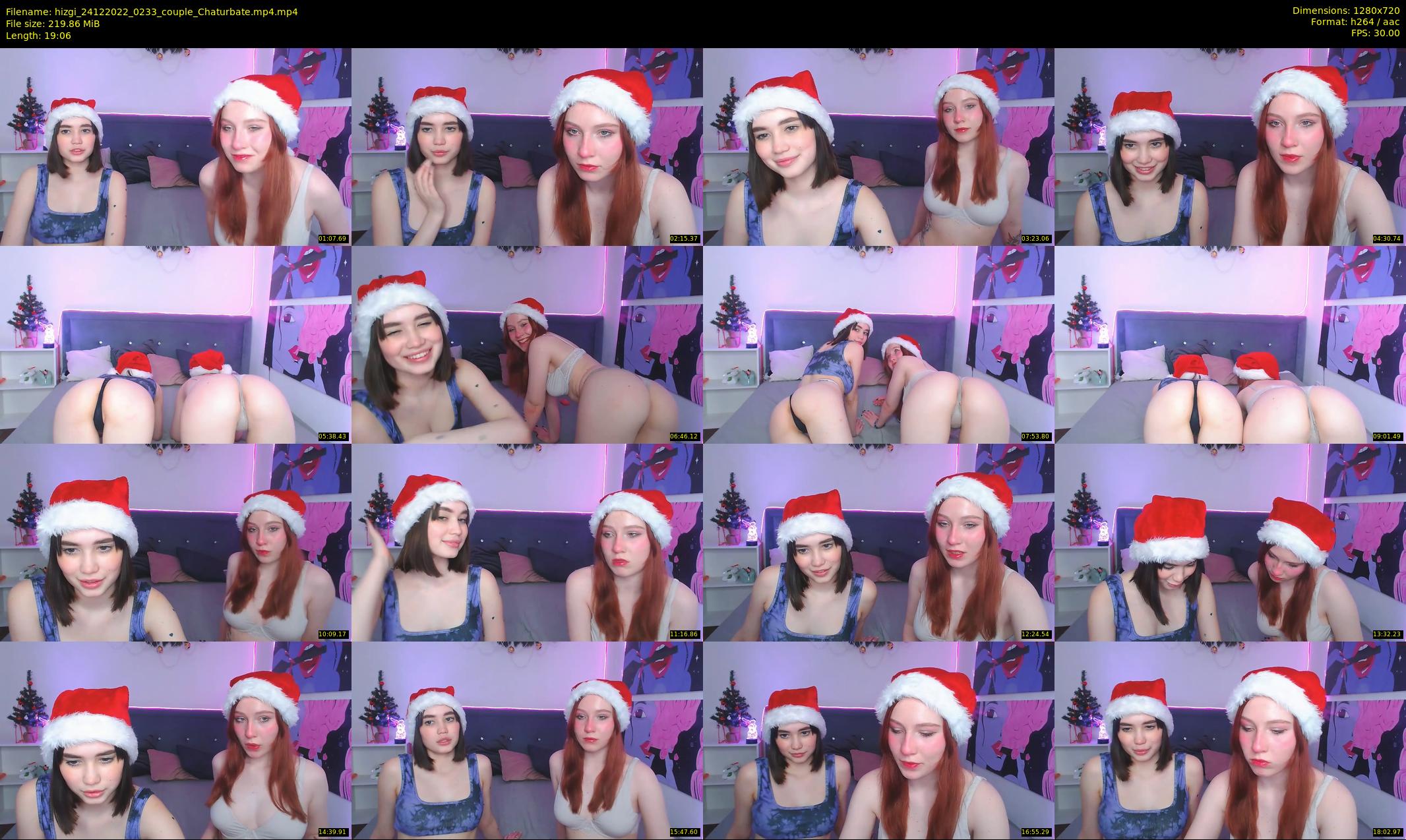 hizgi — 20 minute Chaturbate couple cam show recording, 720p, Dec 24, 2022