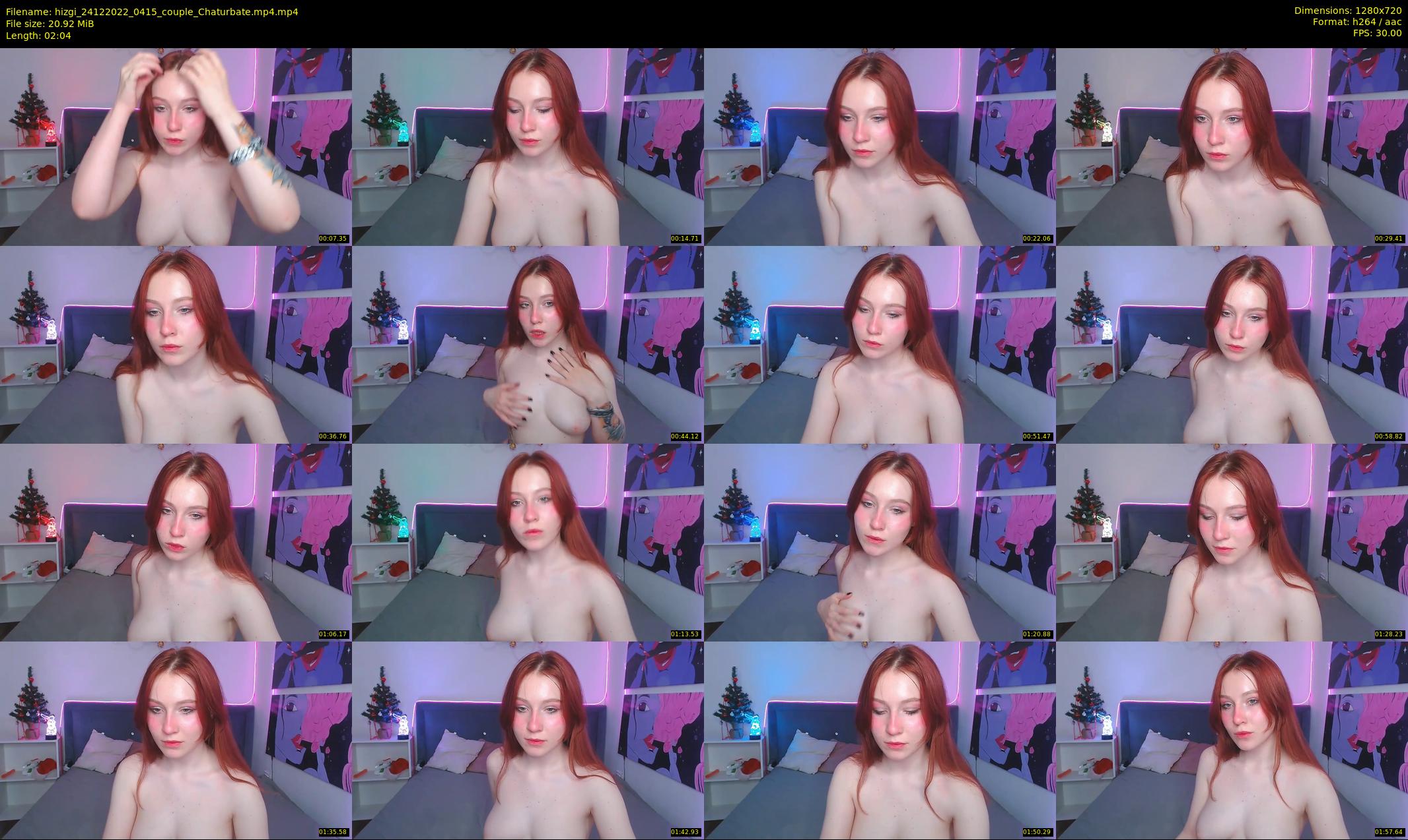 hizgi — 3 minute Chaturbate couple cam show recording, 720p, Dec 24, 2022