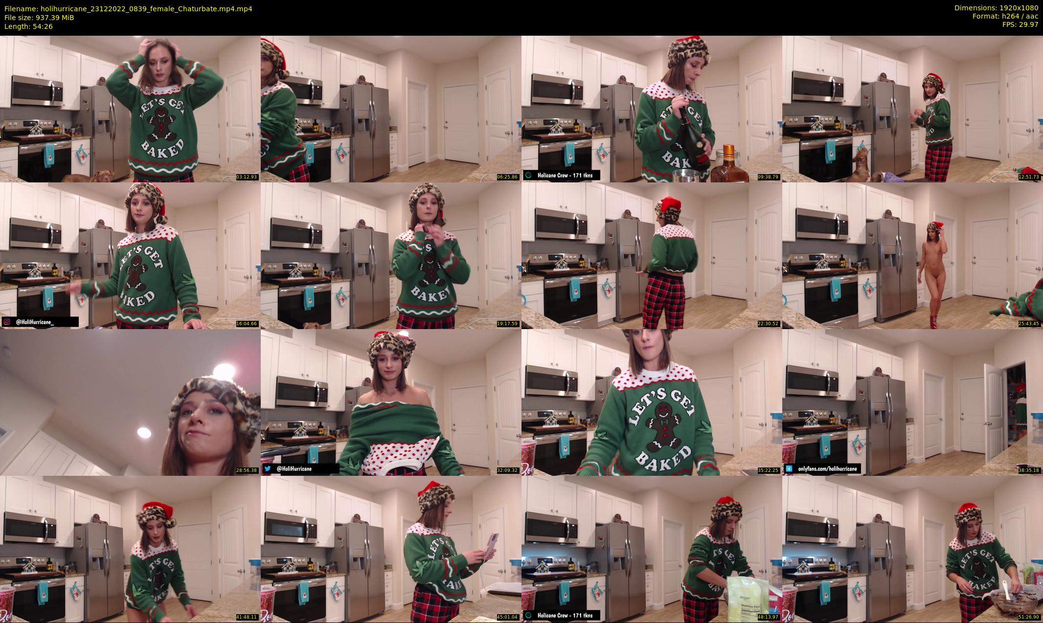holihurricane — 55 minute Chaturbate female cam show recording, 1080p, Dec 23, 2022