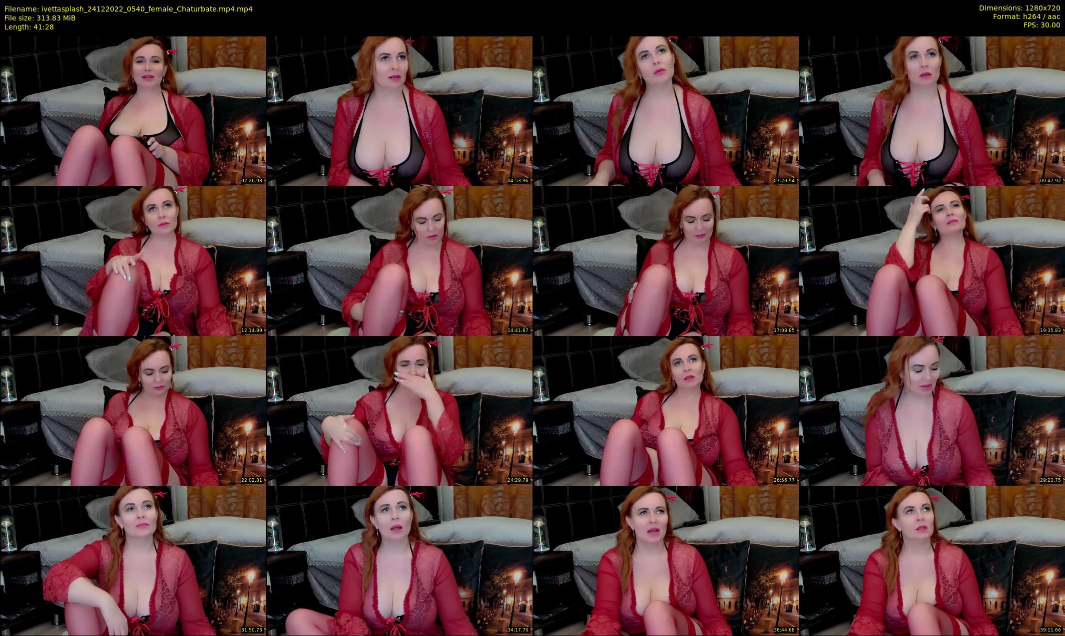 ivettasplash — 42 minute Chaturbate female cam show recording, 720p, Dec 24, 2022
