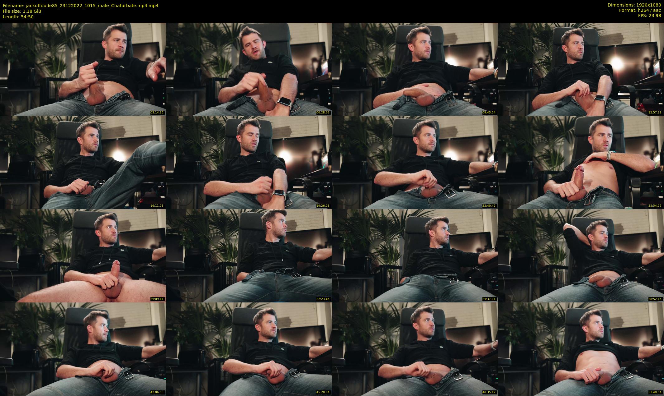 jackoffdude85 — 55 minute Chaturbate male cam show recording, 1080p, Dec 23, 2022