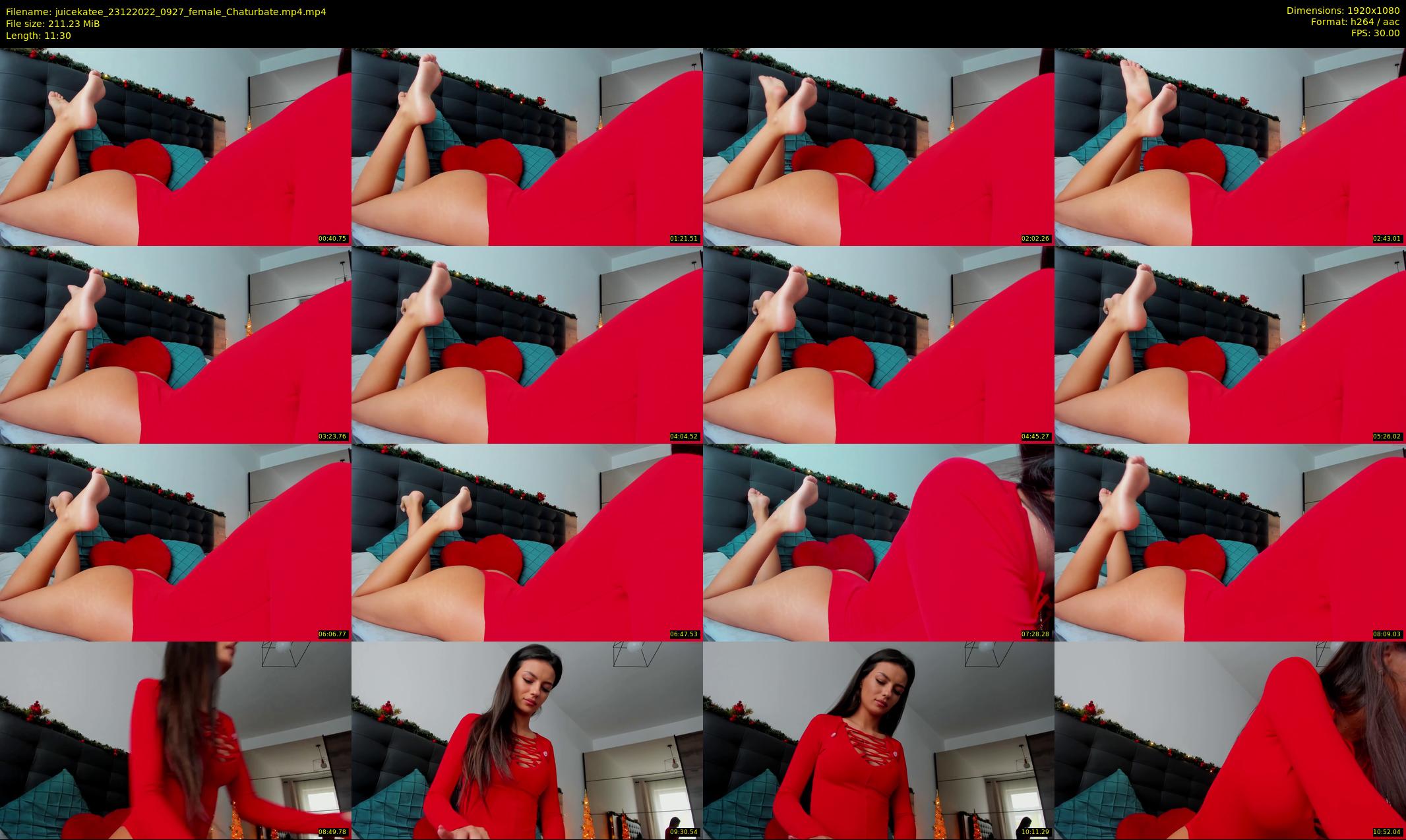 juicekatee — 12 minute Chaturbate female cam show recording, 1080p, Dec 23, 2022
