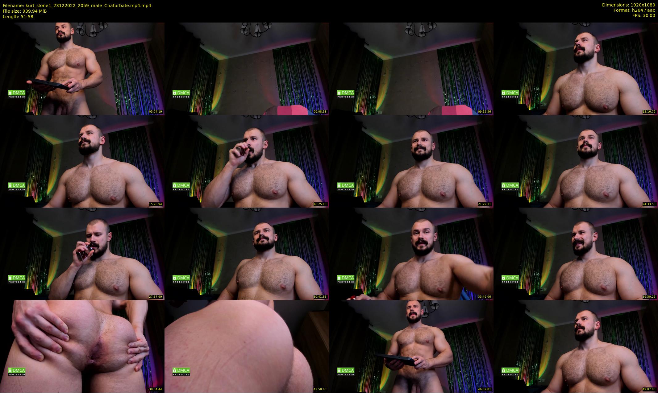 kurt_stone1 — 52 minute Chaturbate male cam show recording, 1080p, Dec 23, 2022