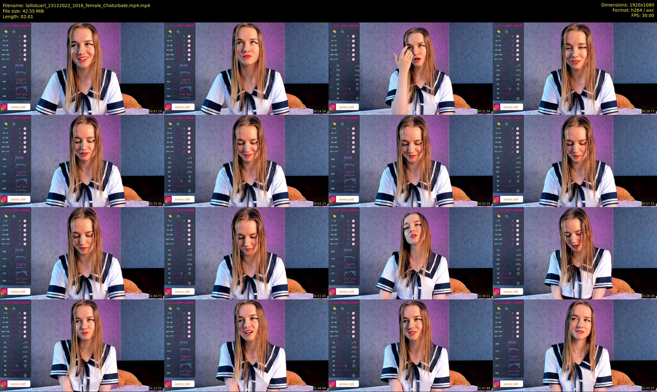lallistuart — 3 minute Chaturbate female cam show recording, 1080p, Dec 23, 2022