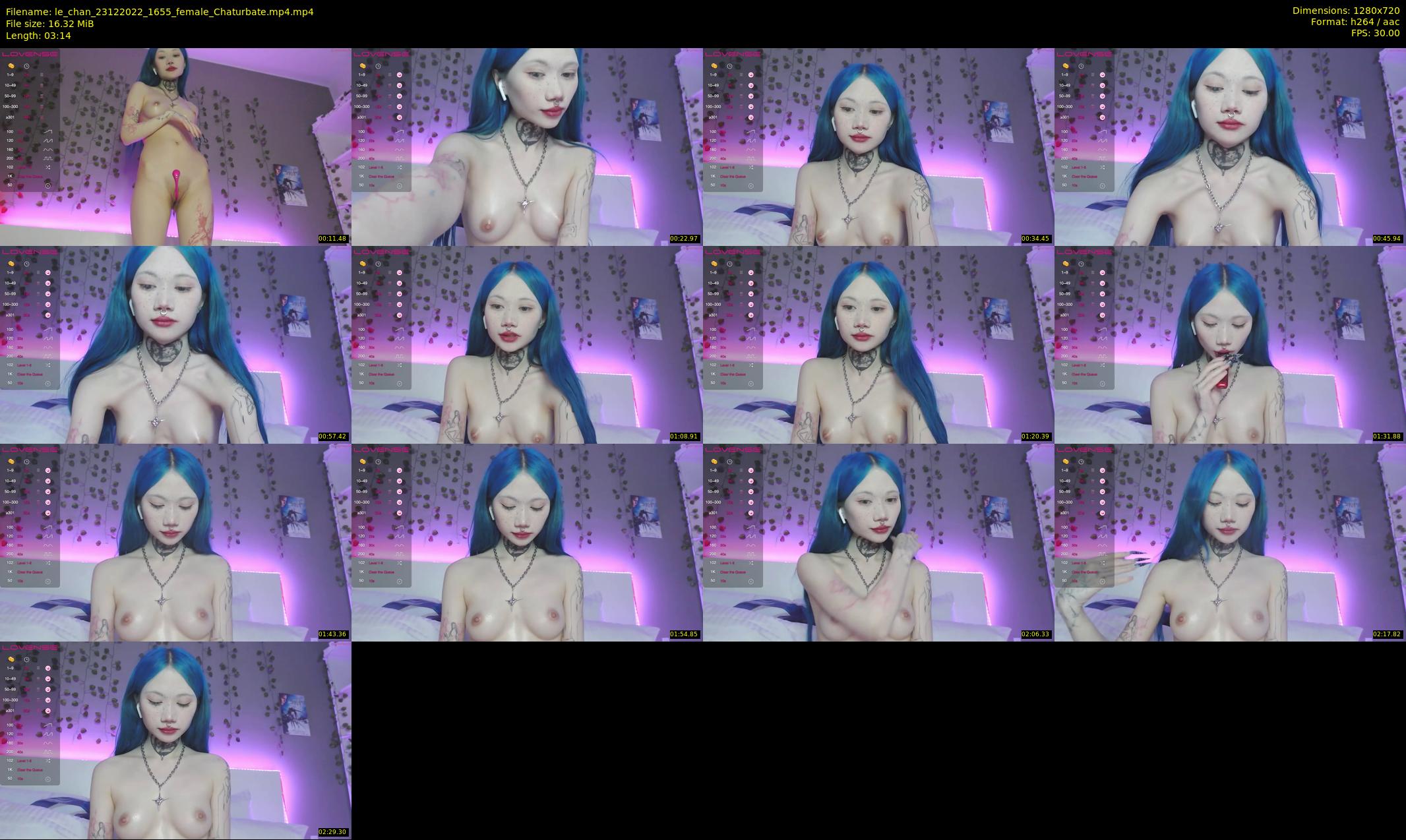 le_chan — 4 minute Chaturbate female cam show recording, 720p, Dec 23, 2022