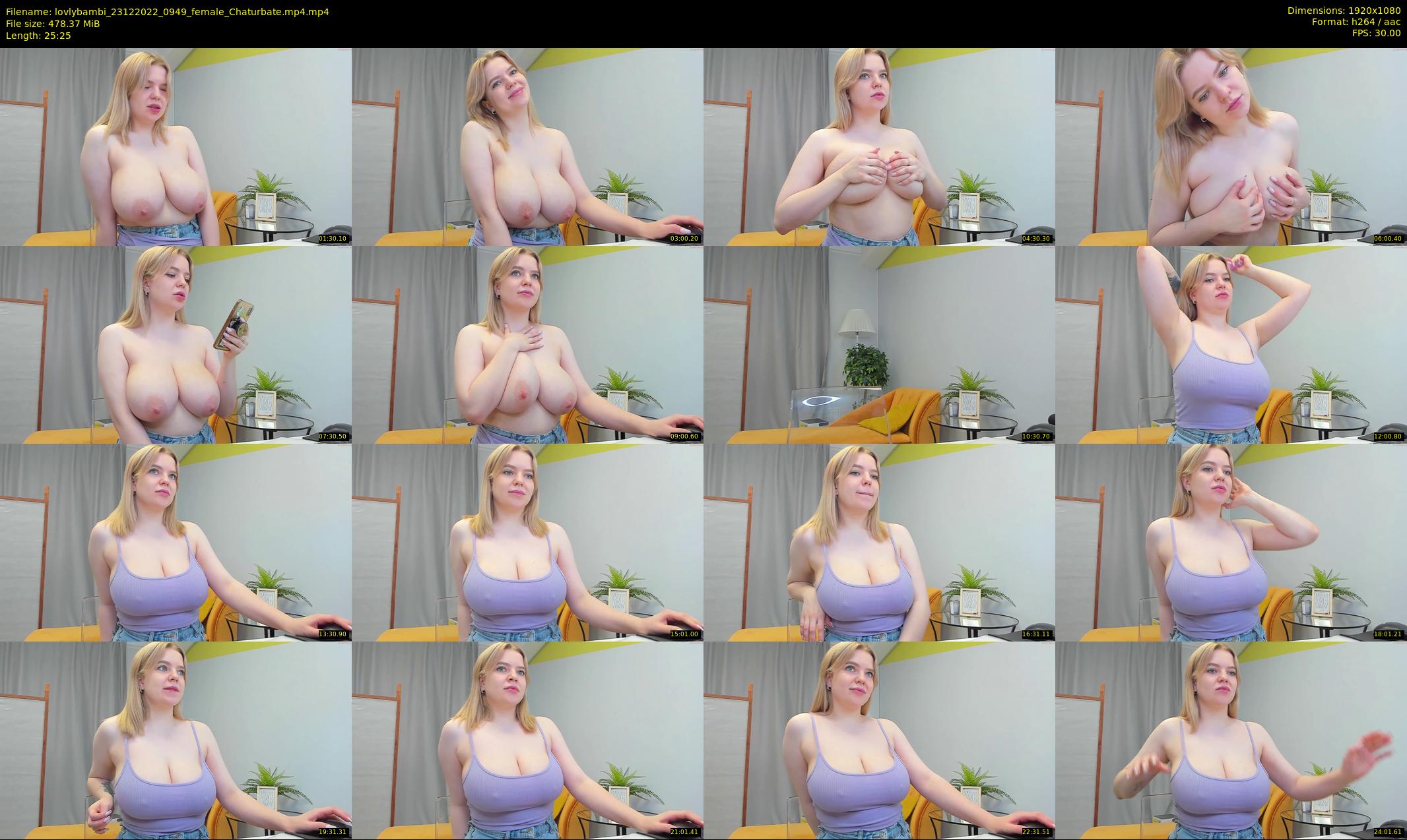 lovlybambi — 26 minute Chaturbate female cam show recording, 1080p, Dec 23, 2022