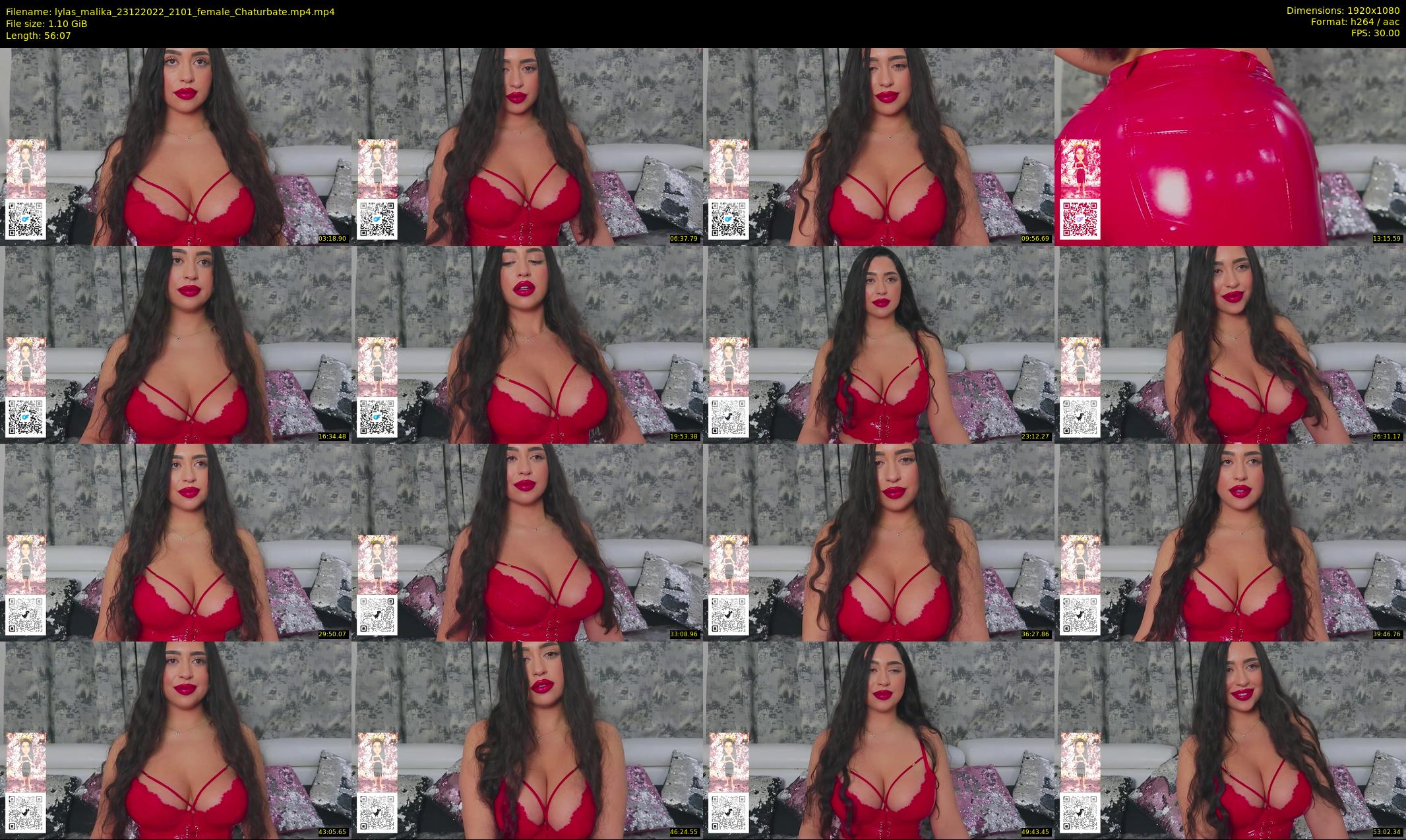 lylas_malika — 57 minute Chaturbate female cam show recording, 1080p, Dec 23, 2022