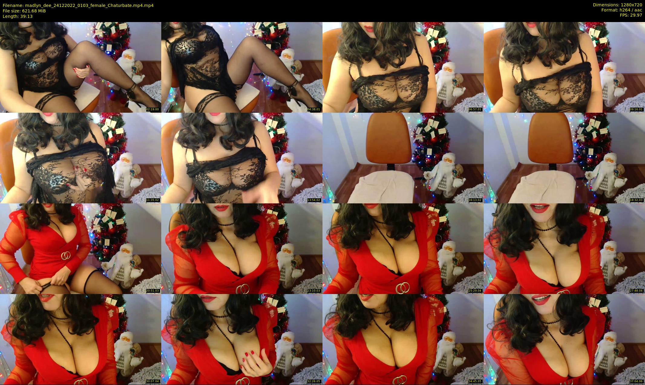 madlyn_dee — 40 minute Chaturbate female cam show recording, 720p, Dec 24, 2022