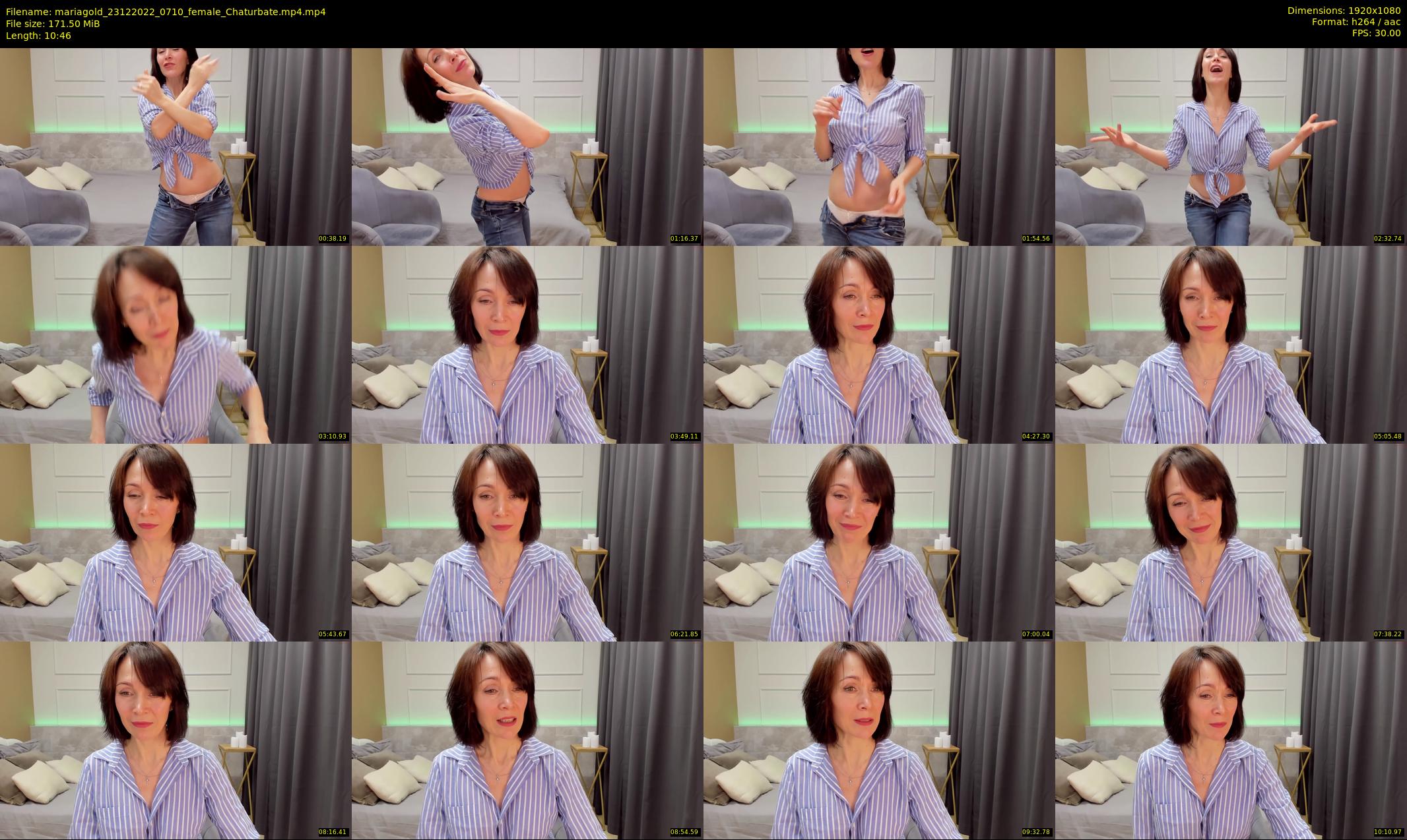 mariagold — 11 minute Chaturbate female cam show recording, 1080p, Dec 23, 2022