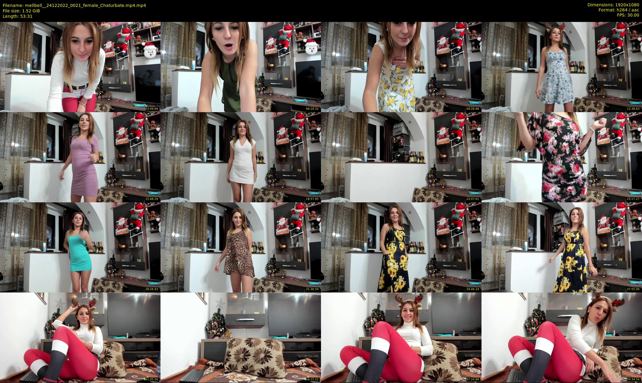 mellbell_ — 54 minute Chaturbate female cam show recording, 1080p, Dec 24, 2022