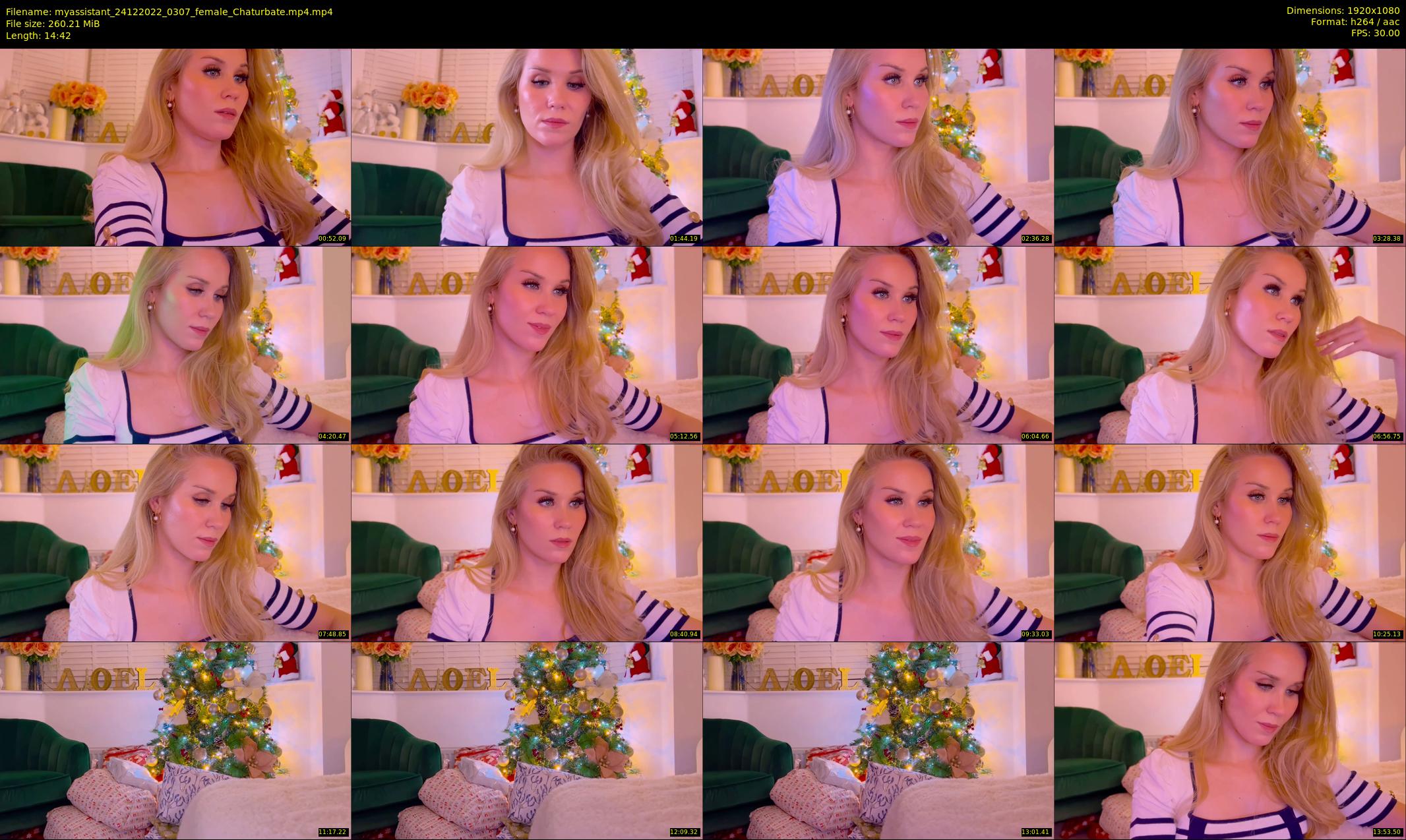 myassistant — 15 minute Chaturbate female cam show recording, 1080p, Dec 24, 2022