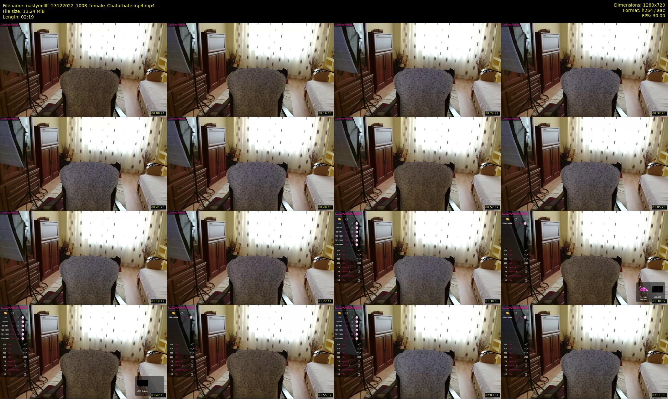 nastymilllf — 3 minute Chaturbate female cam show recording, 720p, Dec 23, 2022