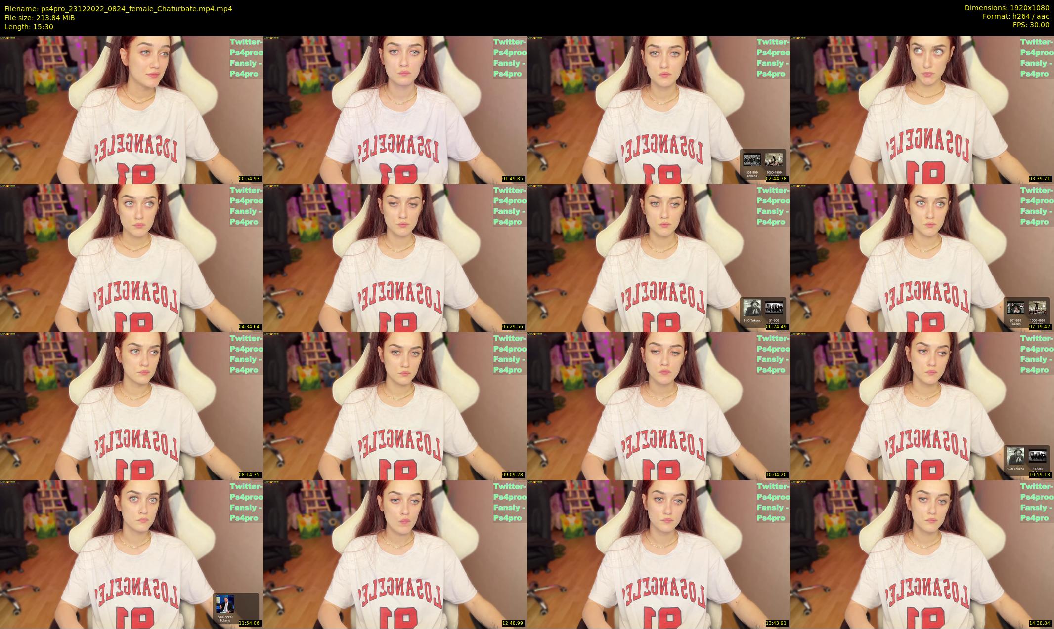 ps4pro — 16 minute Chaturbate female cam show recording, 1080p, Dec 23, 2022