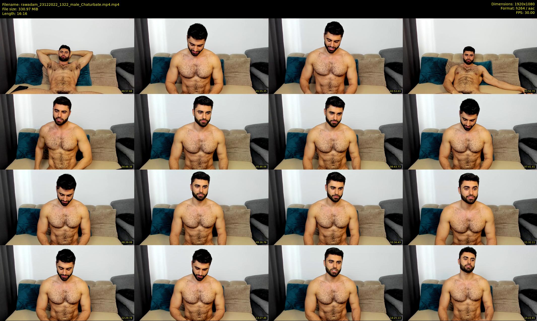 rawadam — 17 minute Chaturbate male cam show recording, 1080p, Dec 23, 2022