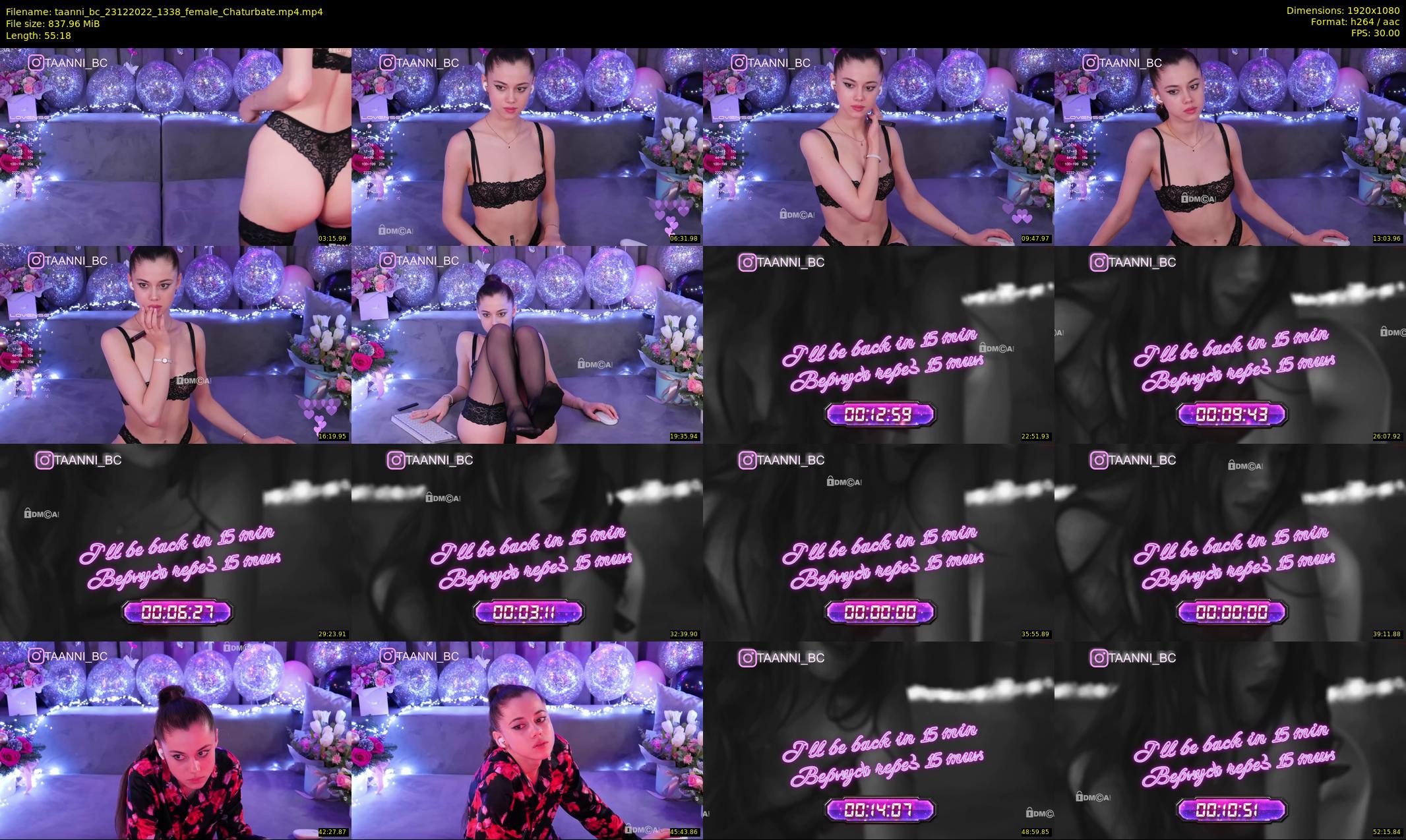 taanni_bc — 56 minute Chaturbate female cam show recording, 1080p, Dec 23, 2022