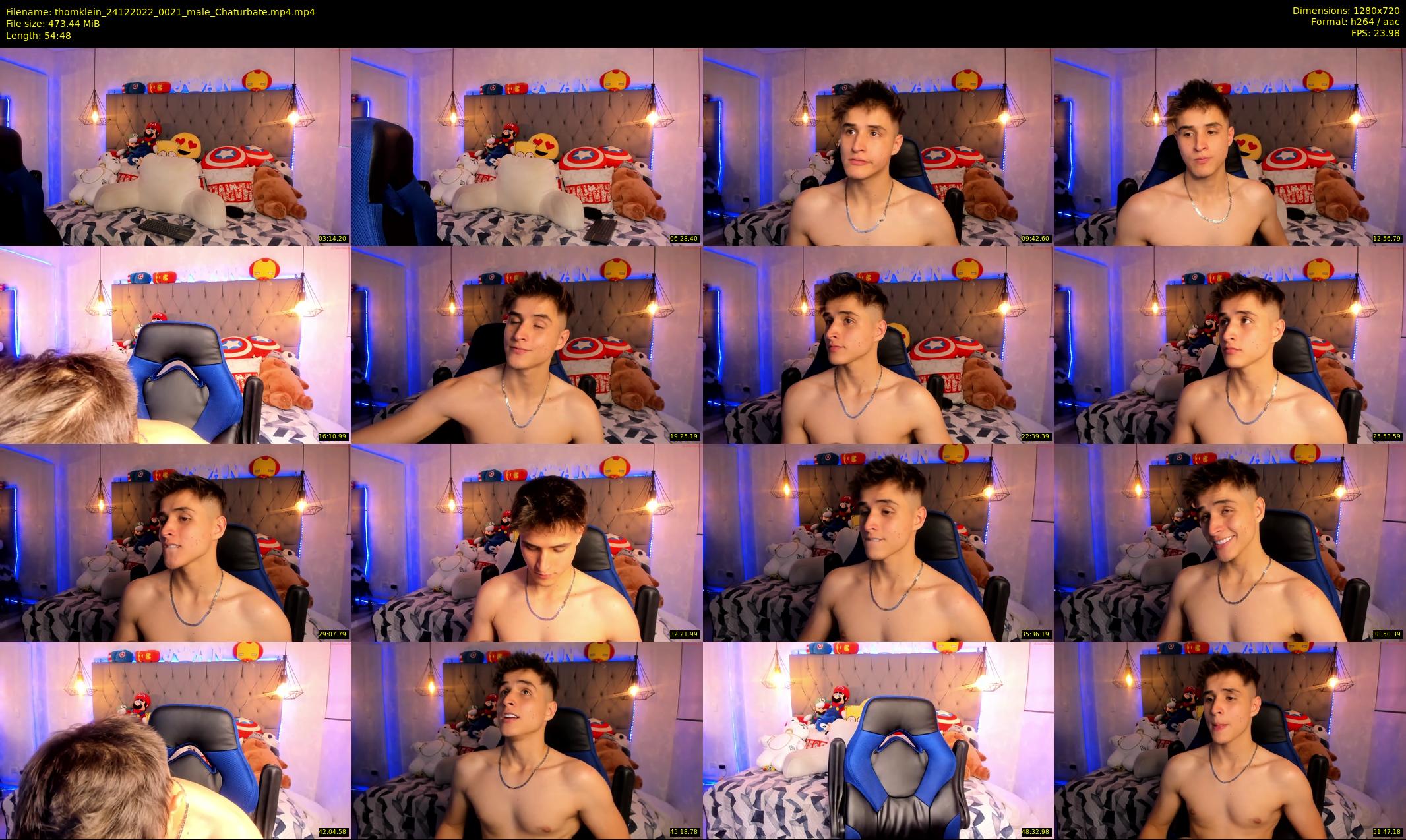 thomklein — 55 minute Chaturbate male cam show recording, 720p, Dec 24, 2022