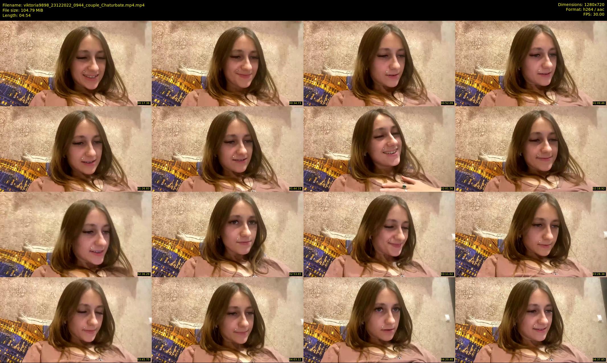 viktoria9898 — 5 minute Chaturbate couple cam show recording, 720p, Dec 23, 2022