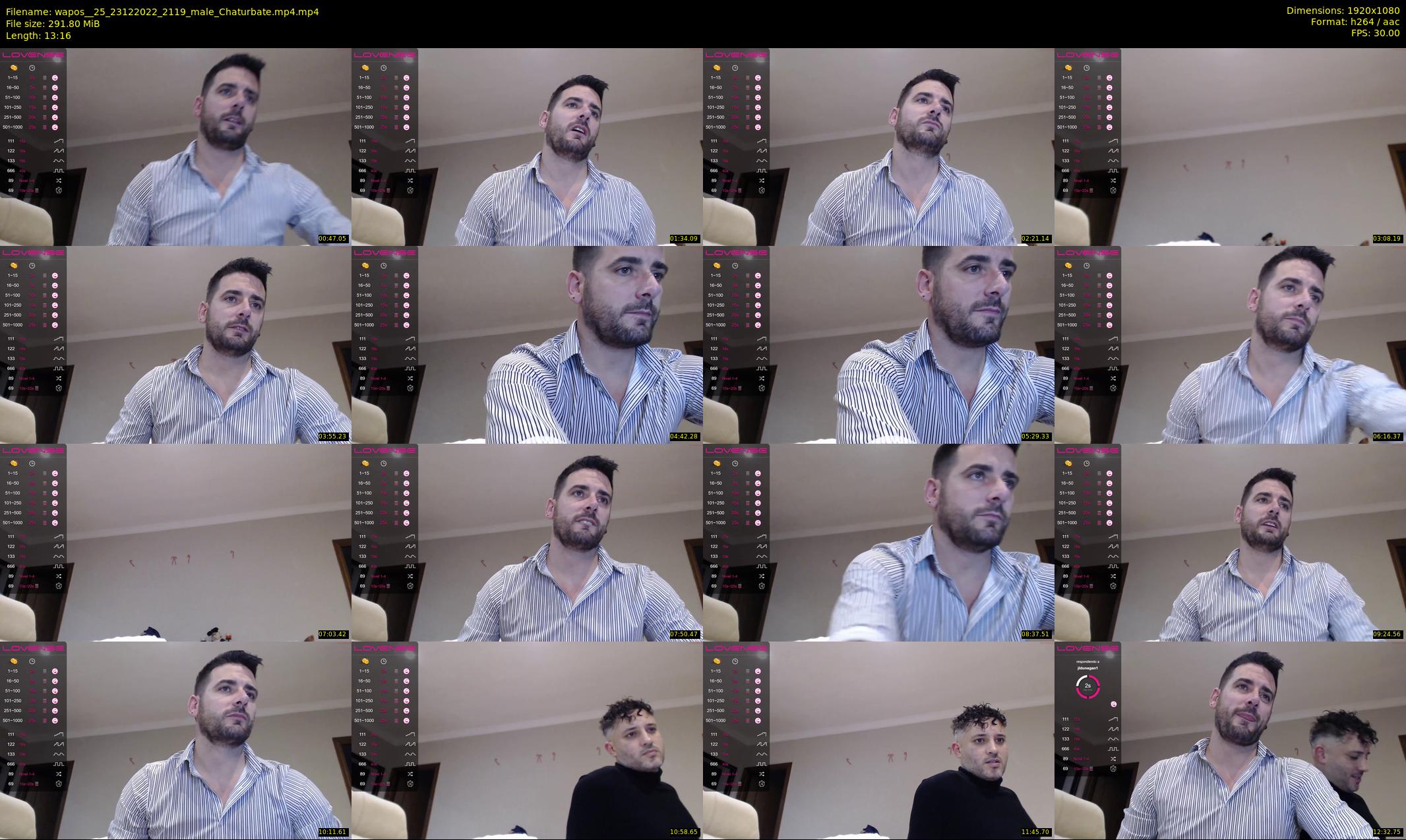 wapos__25 — 14 minute Chaturbate male cam show recording, 1080p, Dec 23, 2022