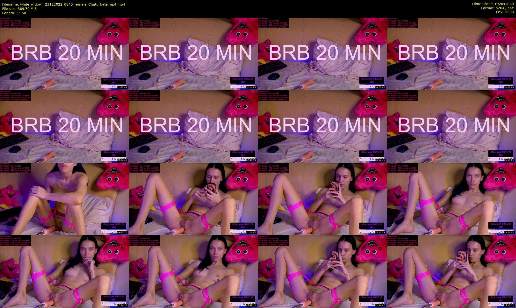 white_widow_ — 36 minute Chaturbate female cam show recording, 1080p, Dec 23, 2022