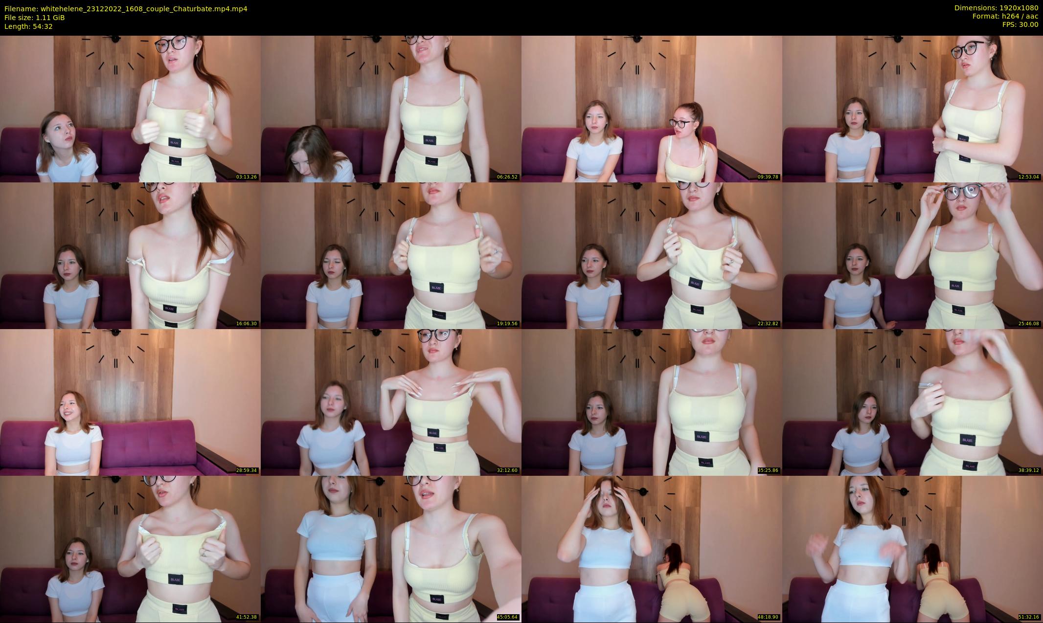whitehelene — 55 minute Chaturbate female cam show recording, 1080p, Dec 23, 2022