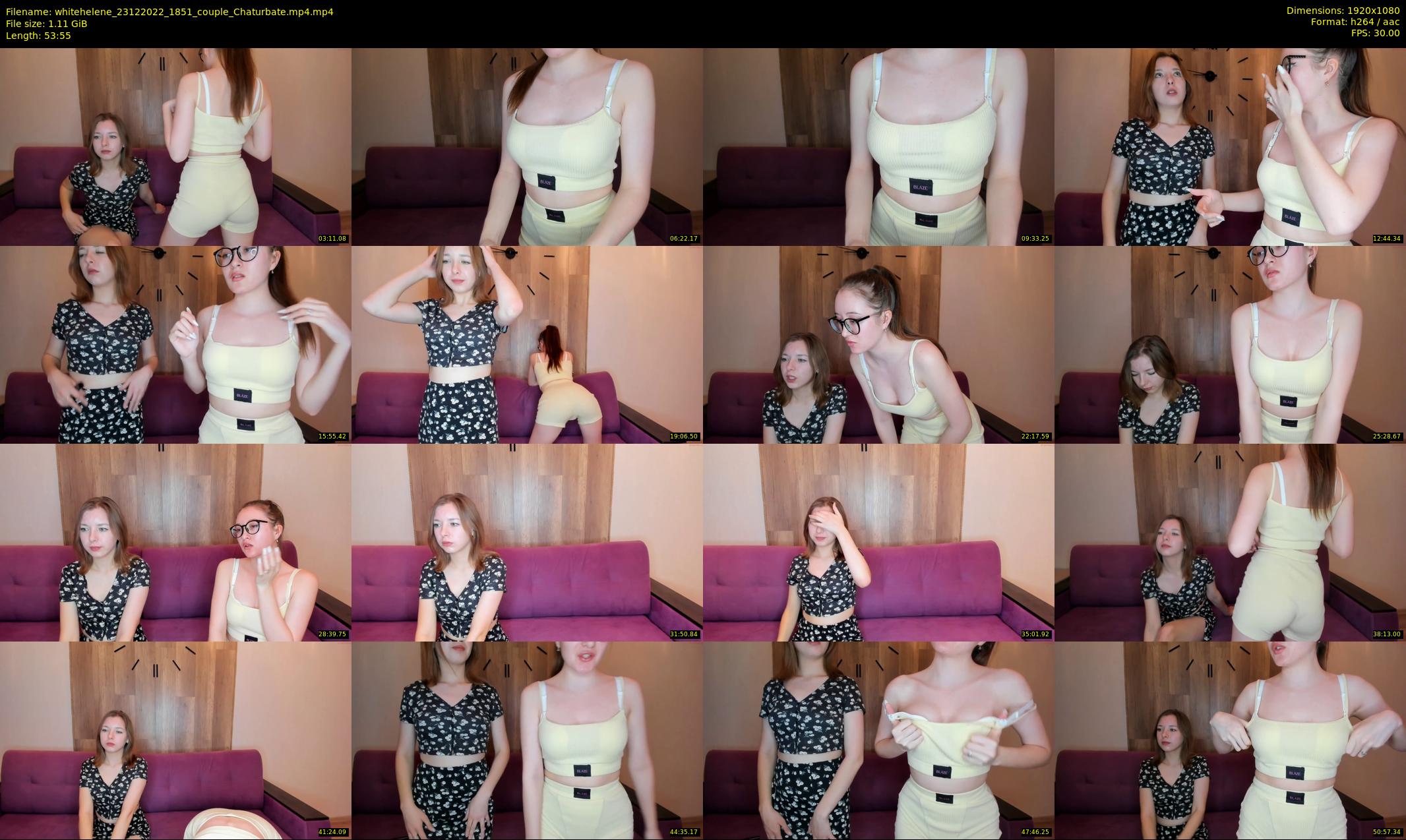 whitehelene — 54 minute Chaturbate female cam show recording, 1080p, Dec 23, 2022