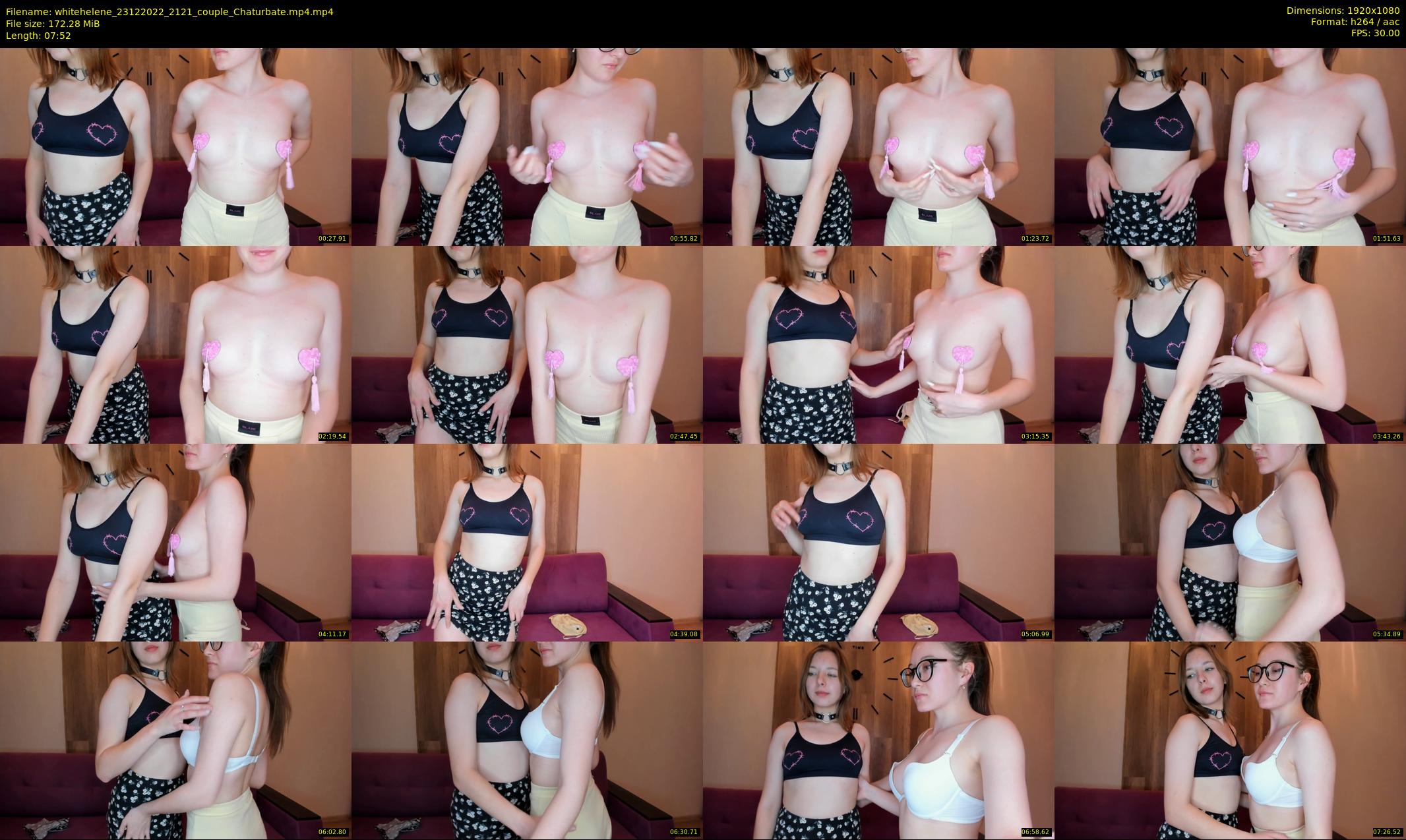 whitehelene — 8 minute Chaturbate female cam show recording, 1080p, Dec 23, 2022