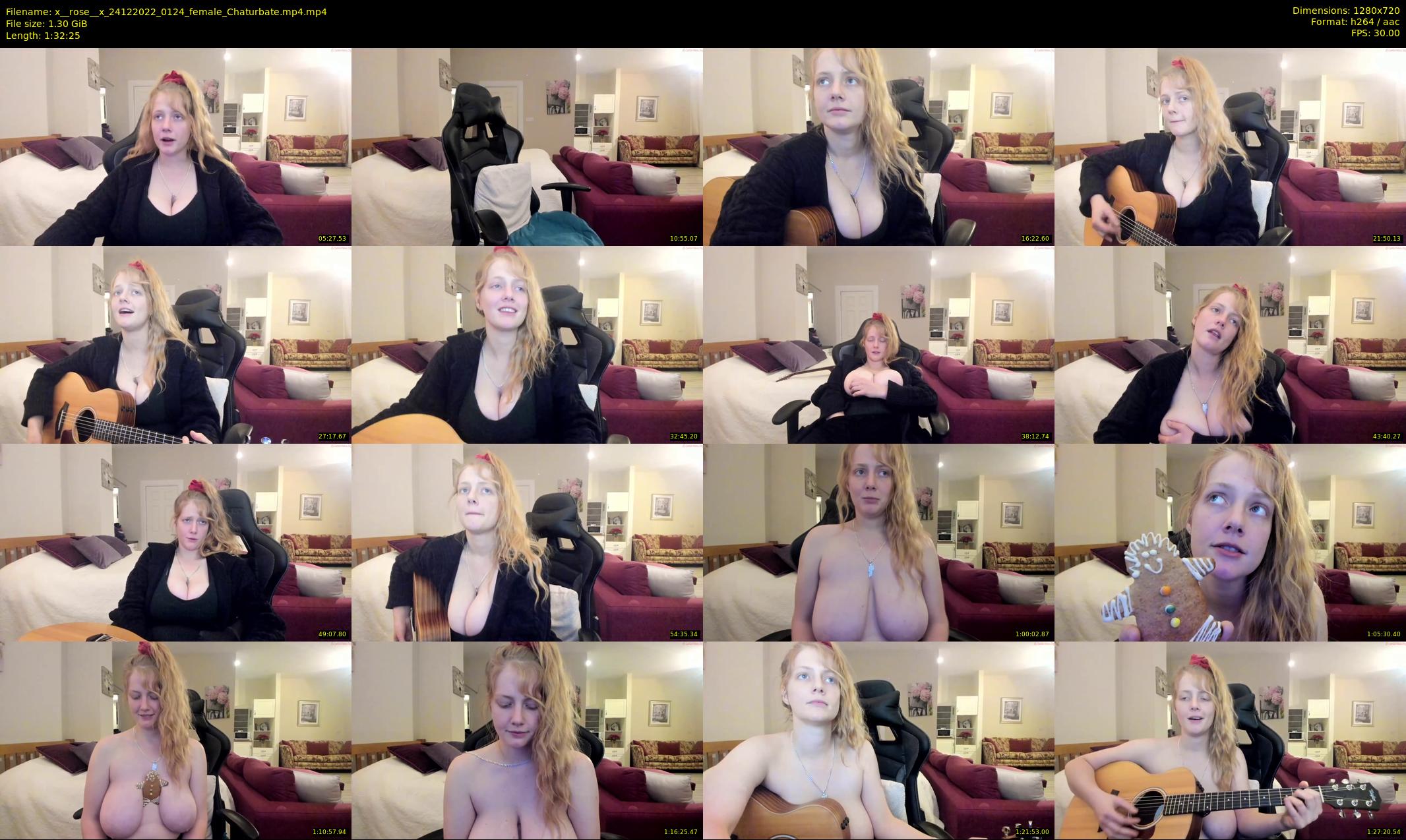 x__rose__x — 93 minute Chaturbate female cam show recording, 720p, Dec 24, 2022