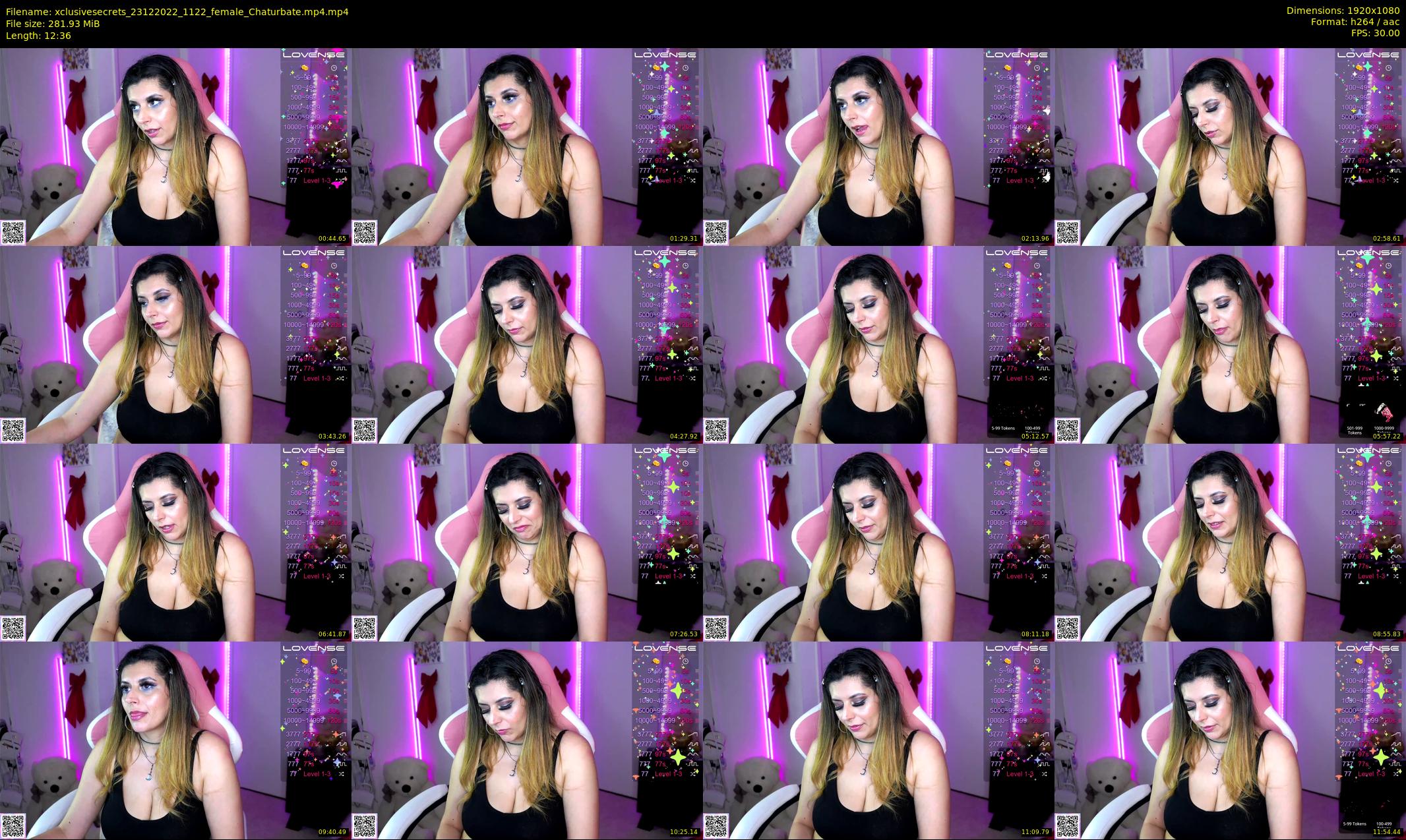 xclusivesecrets — 13 minute Chaturbate female cam show recording, 1080p, Dec 23, 2022