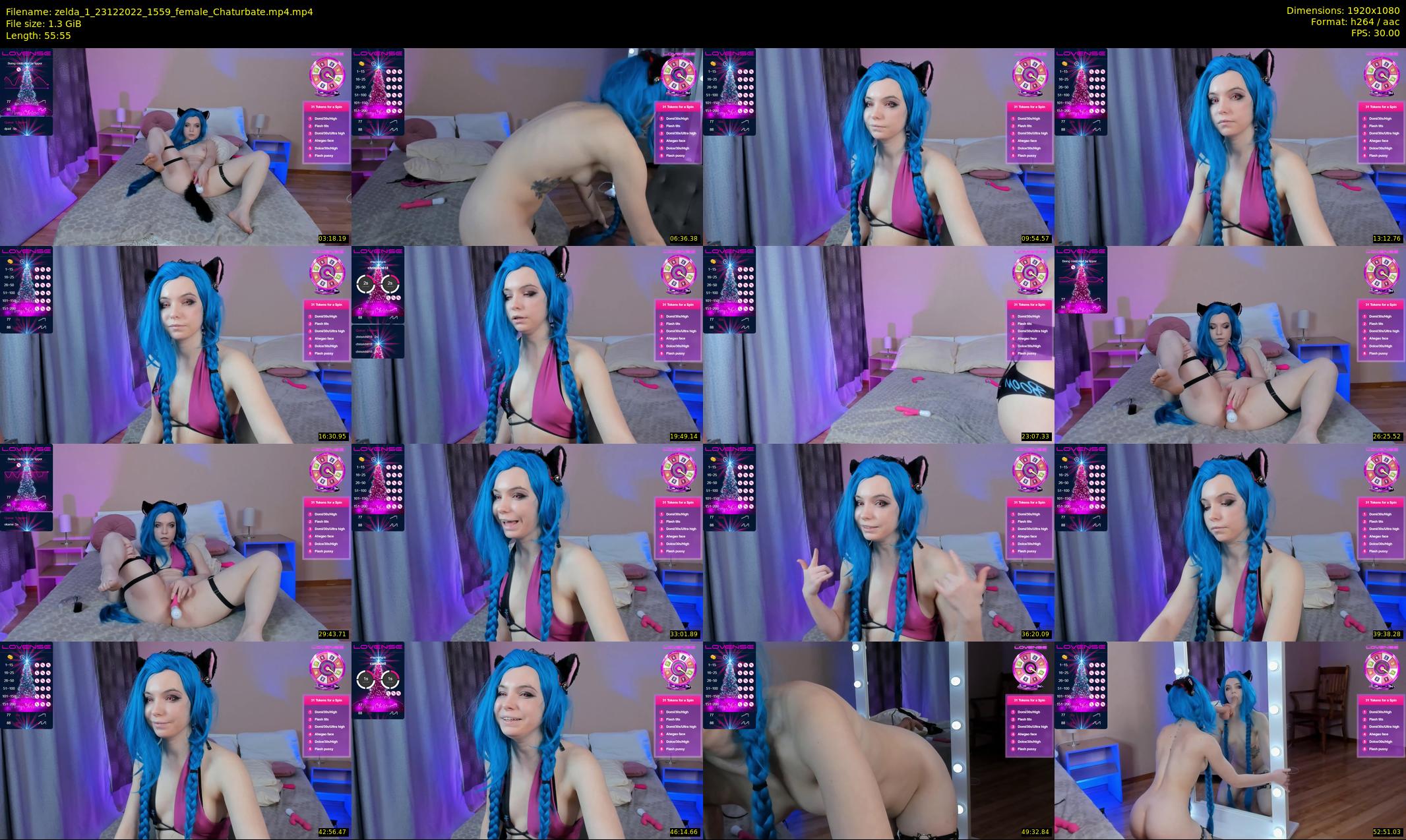 zelda_1 — 56 minute Chaturbate female cam show recording, 1080p, Dec 23, 2022