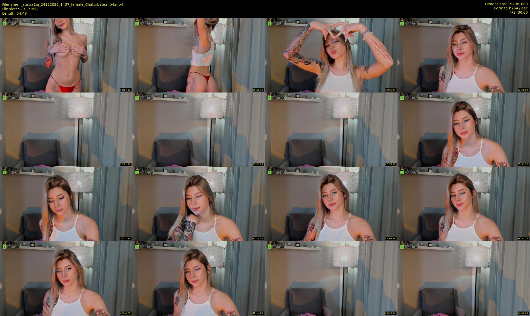 _austra1ia — 55 minute Chaturbate female cam show recording, 1080p, Dec 24, 2022
