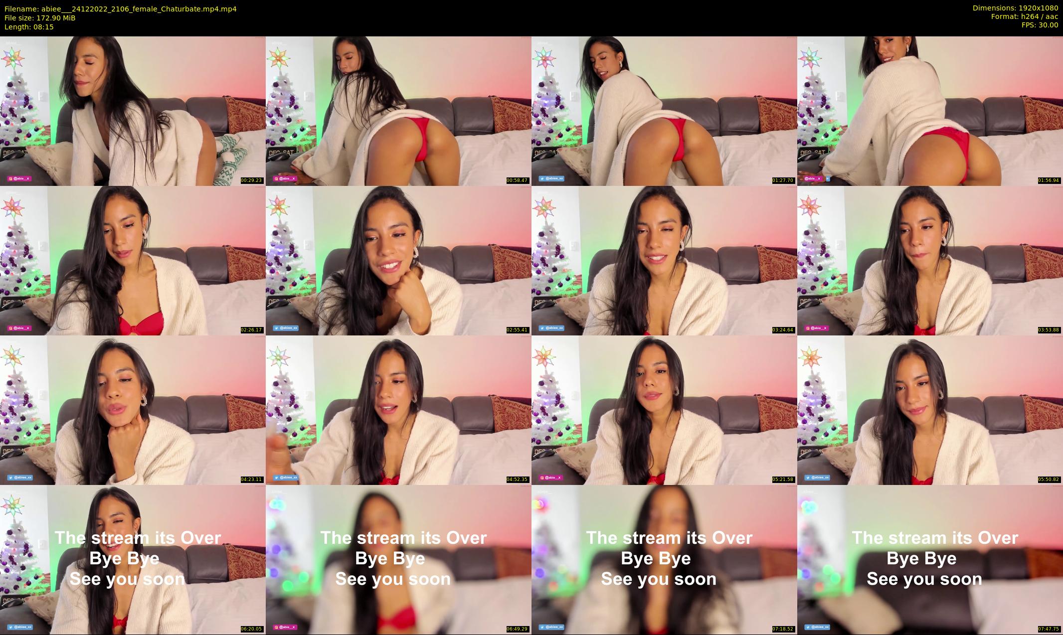 abiee__ — 9 minute Chaturbate female cam show recording, 1080p, Dec 24, 2022