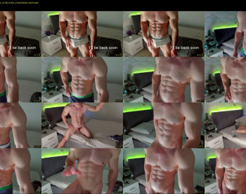 adam_muscle_ — 56 minute Chaturbate male cam show recording, 1080p, Dec 24, 2022