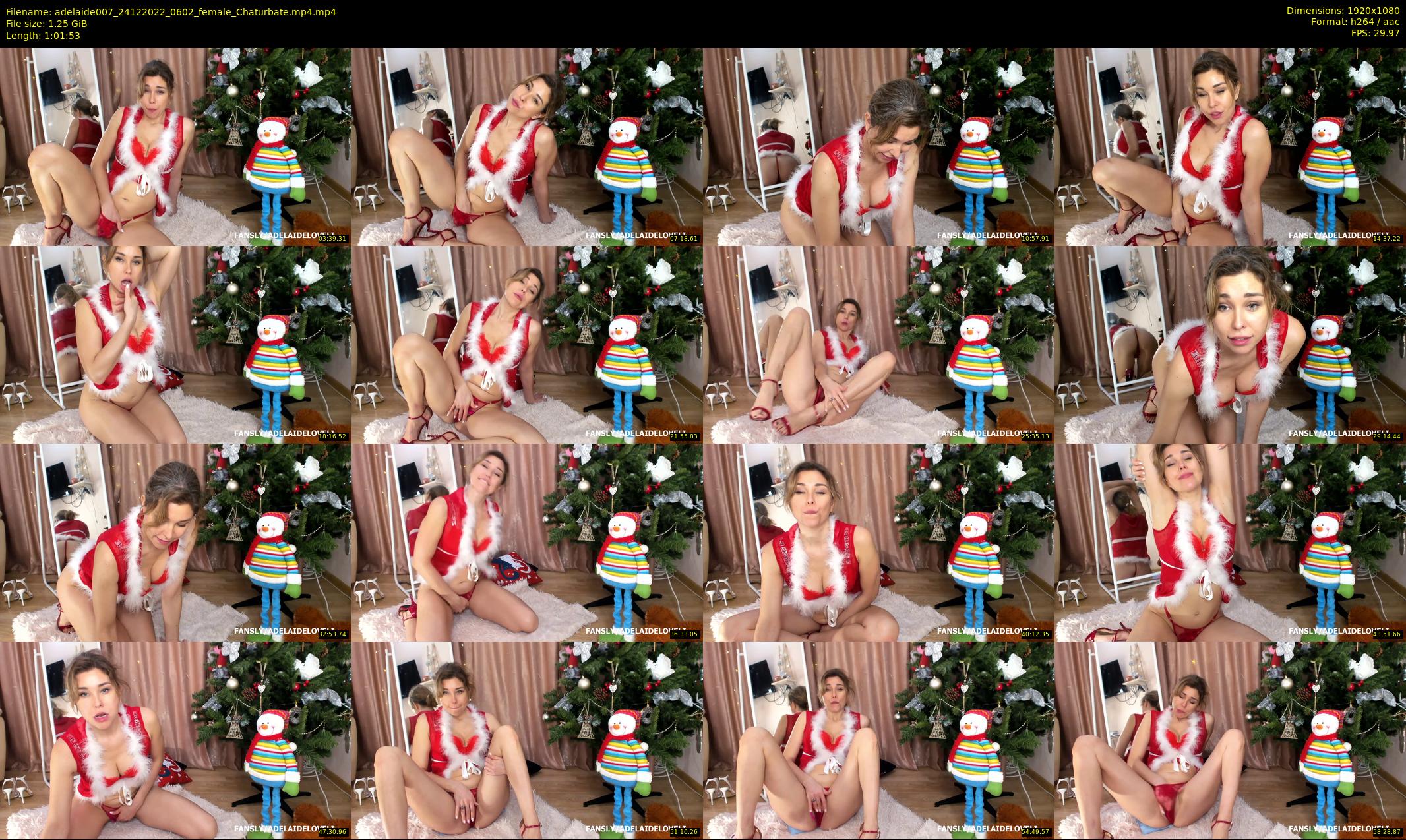 adelaide007 — 62 minute Chaturbate female cam show recording, 1080p, Dec 24, 2022