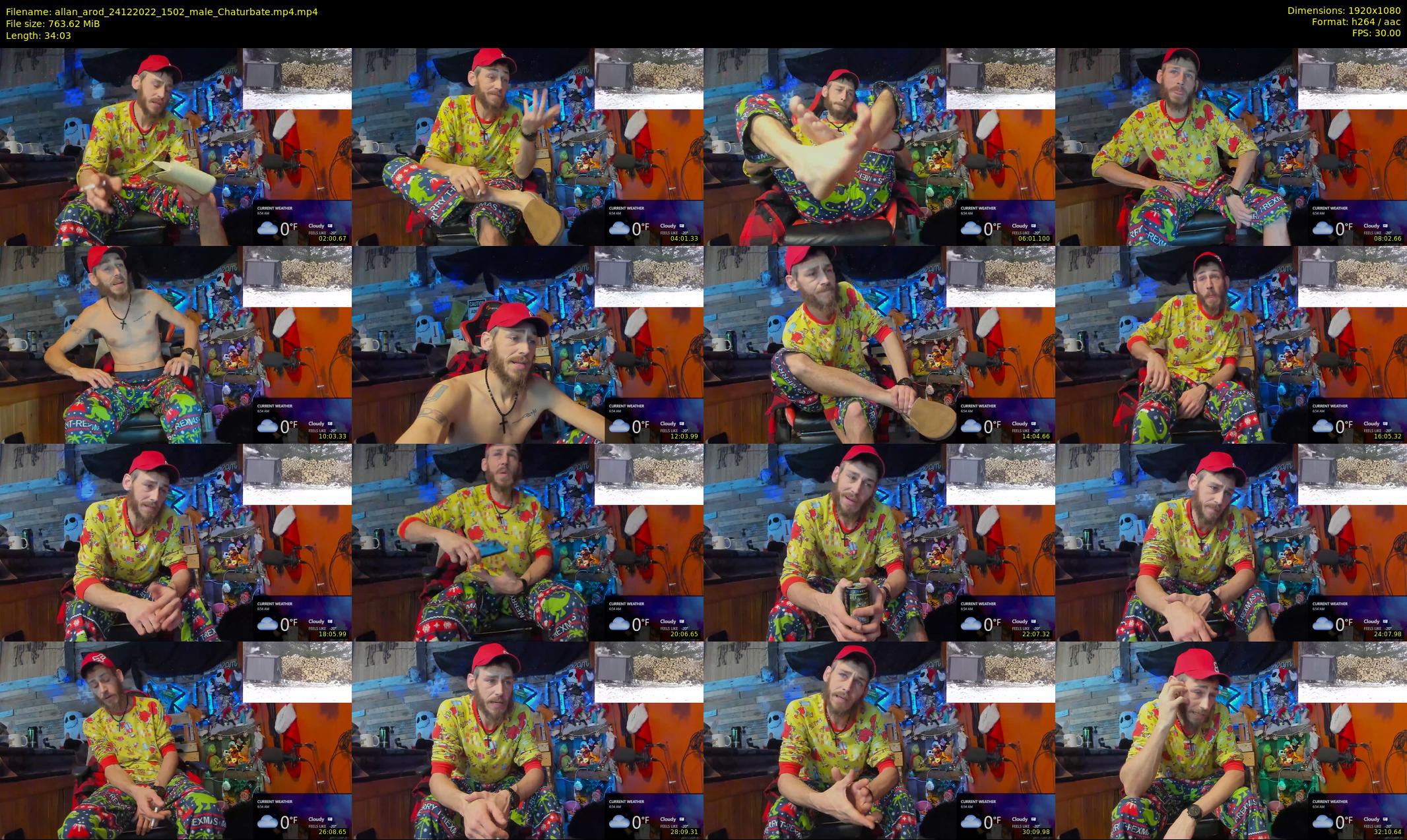 allan_arod — 35 minute Chaturbate male cam show recording, 1080p, Dec 24, 2022