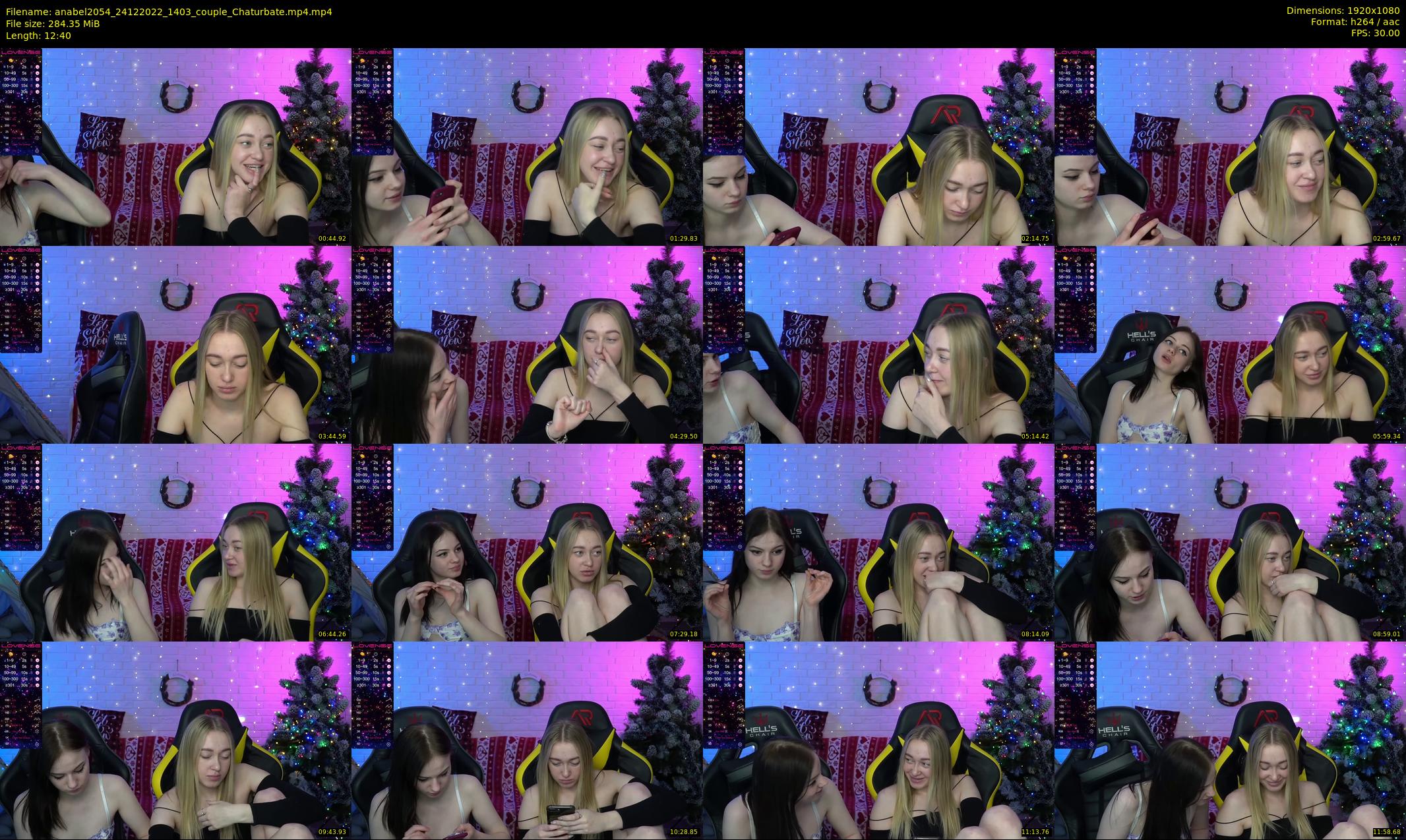 anabel2054 — 13 minute Chaturbate female cam show recording, 1080p, Dec 24, 2022