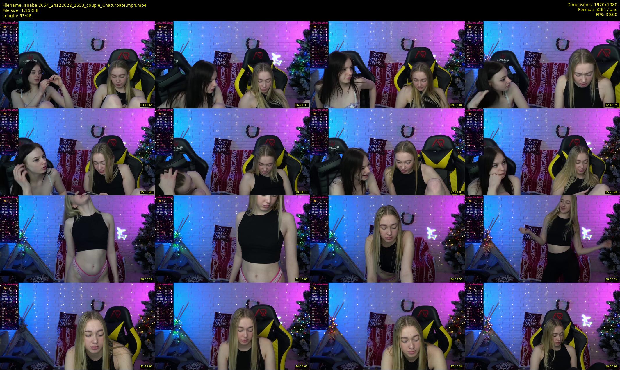 anabel2054 — 54 minute Chaturbate female cam show recording, 1080p, Dec 24, 2022