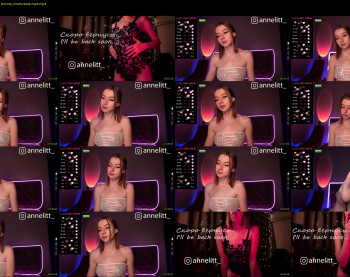 annelitt — 37 minute Chaturbate female cam show recording, 1080p, Dec 24, 2022