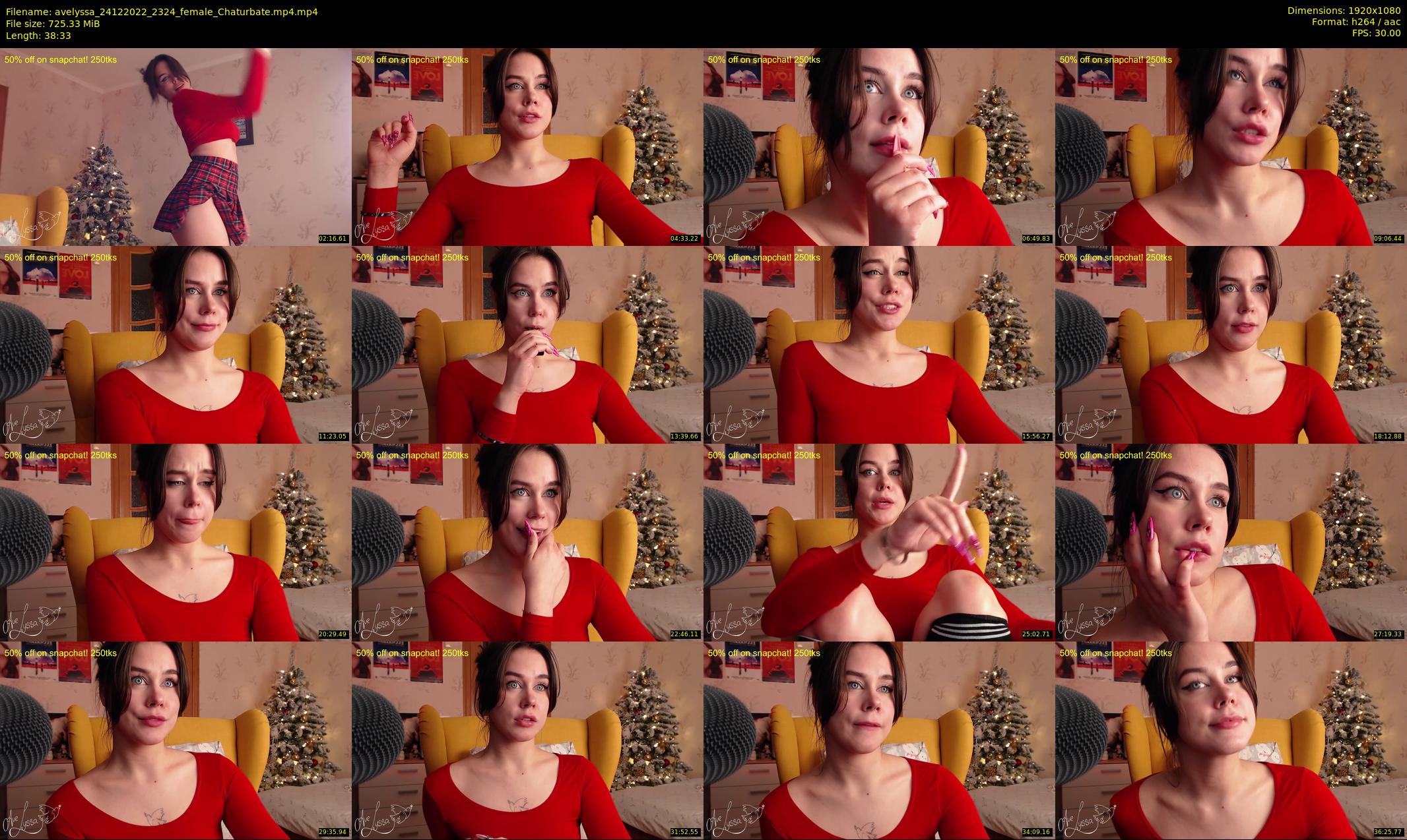 avelyssa — 39 minute Chaturbate female cam show recording, 1080p, Dec 24, 2022