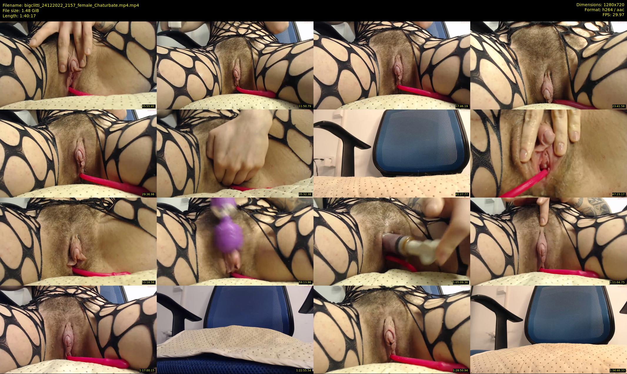 bigclitti — 101 minute Chaturbate female cam show recording, 720p, Dec 24, 2022